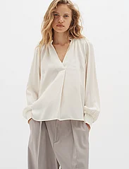 InWear - HuxieIW Blouse - long-sleeved blouses - whisper white - 2