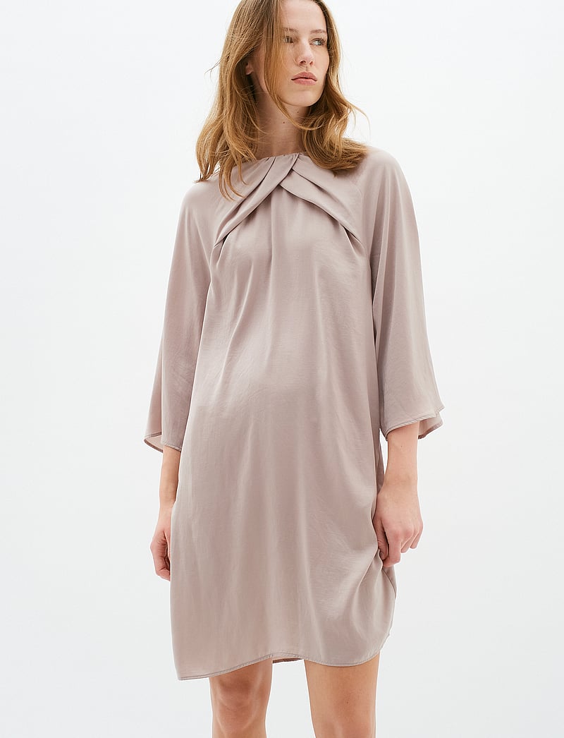 InWear - HatoIW Dress - midi kjoler - clay - 0