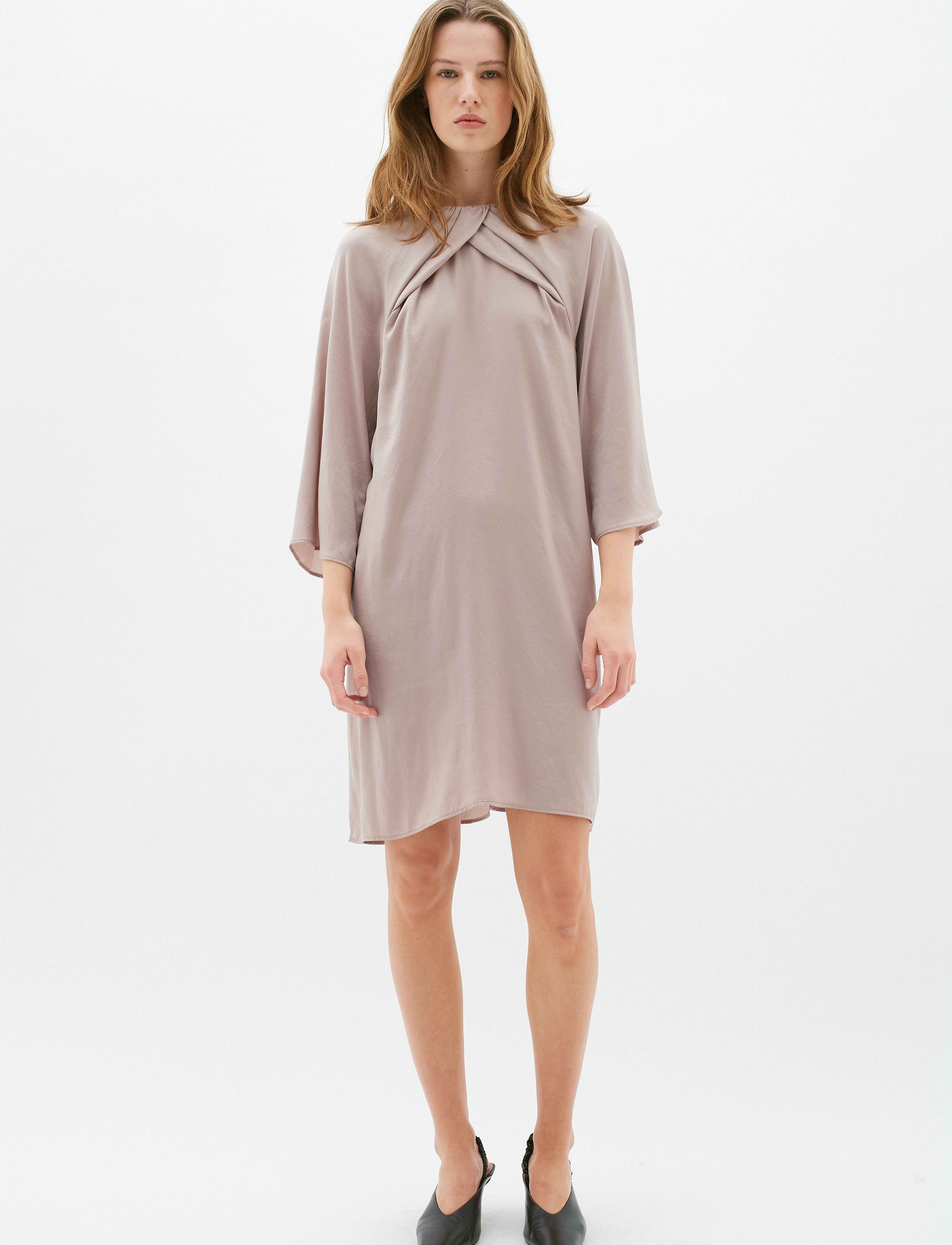 InWear - HatoIW Dress - midiklänningar - clay - 3