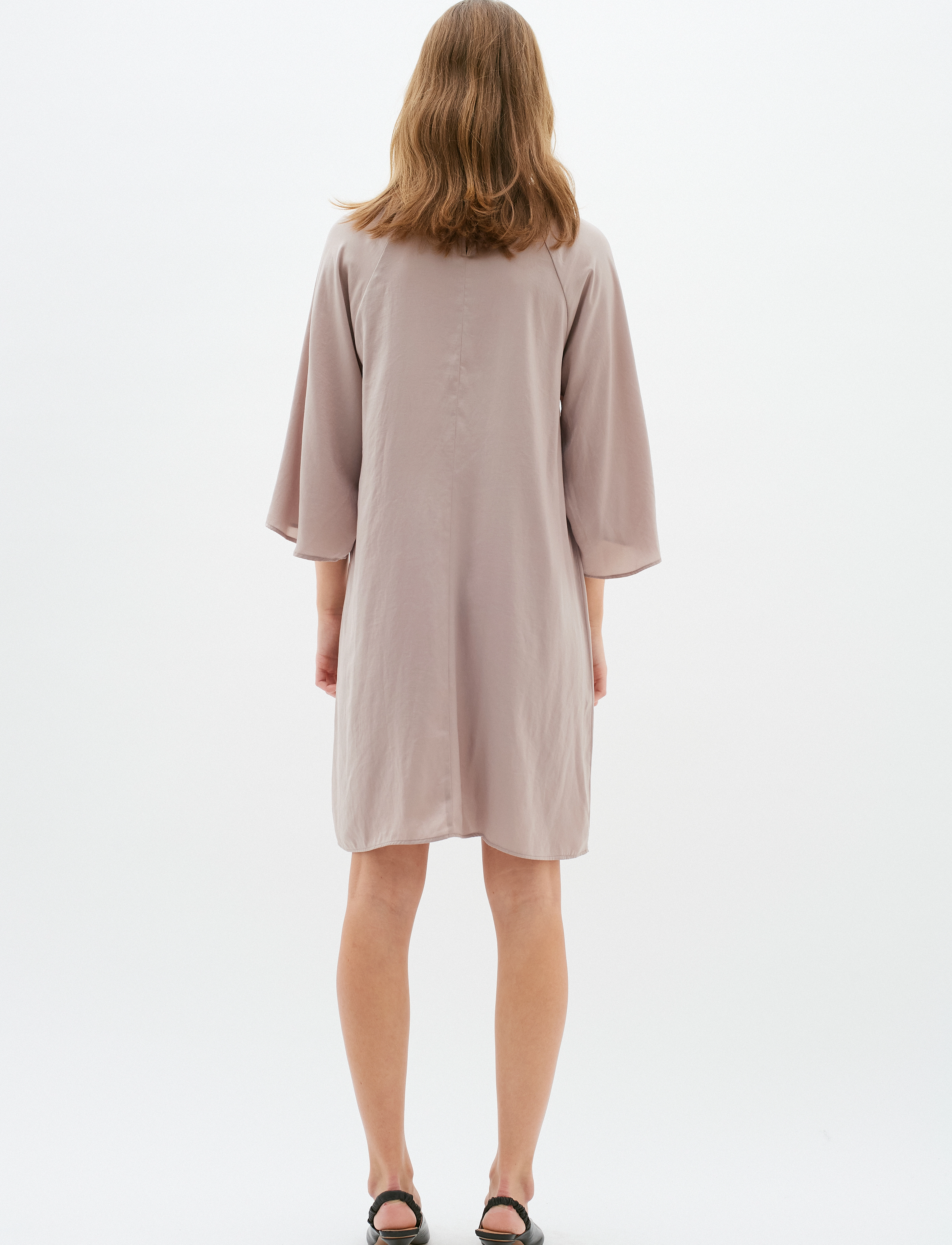 InWear - HatoIW Dress - midiklänningar - clay - 4
