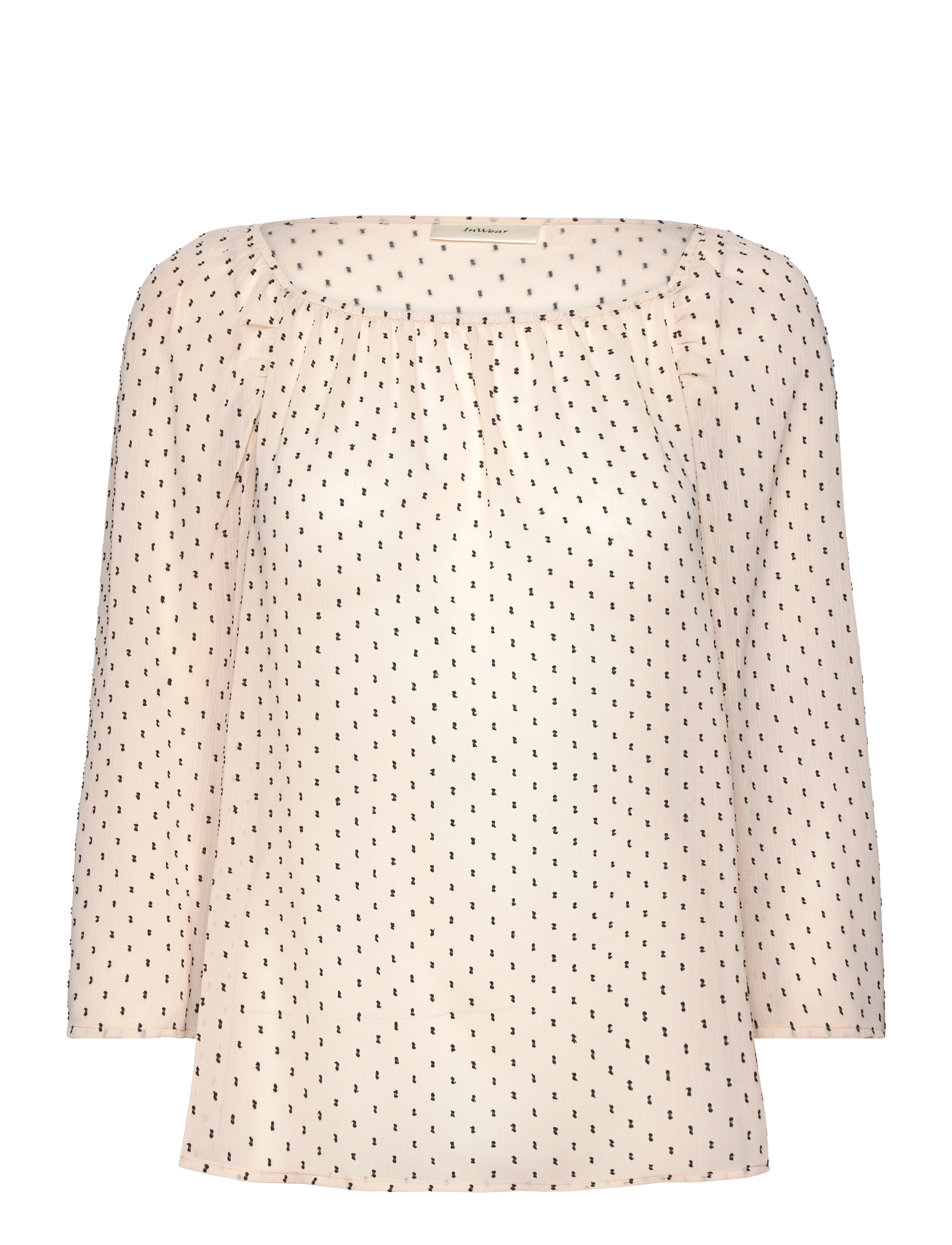 InWear HibiIW Blouse - Tøj - FRENCH NOUGAT / cream