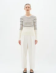 InWear - MaloneIW Slim Blouse - pullover - white / black - 2