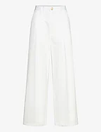PosyIW Wide Pant - PURE WHITE