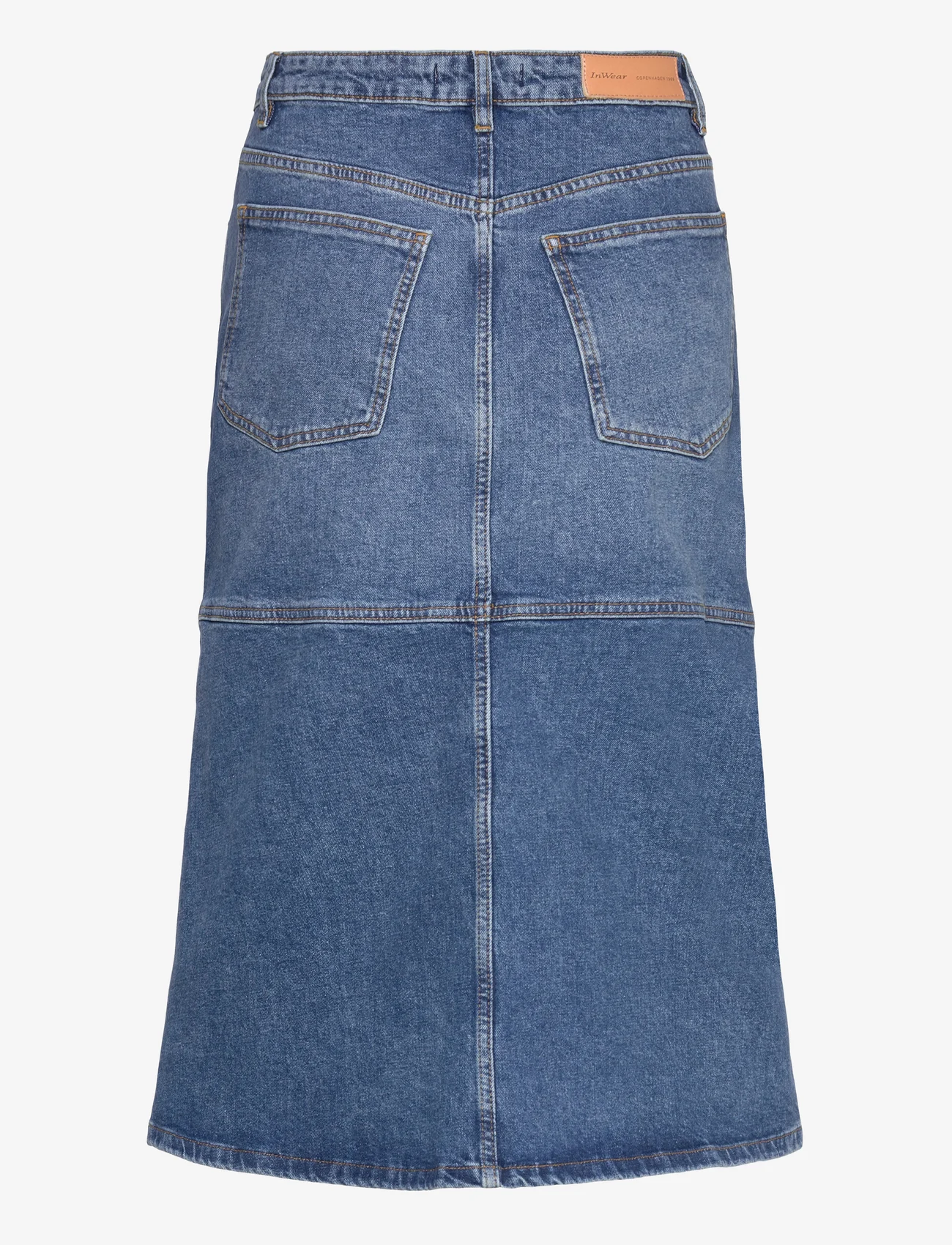 InWear - PheifferIW Skirt - teksaseelikud - medium blue - 1