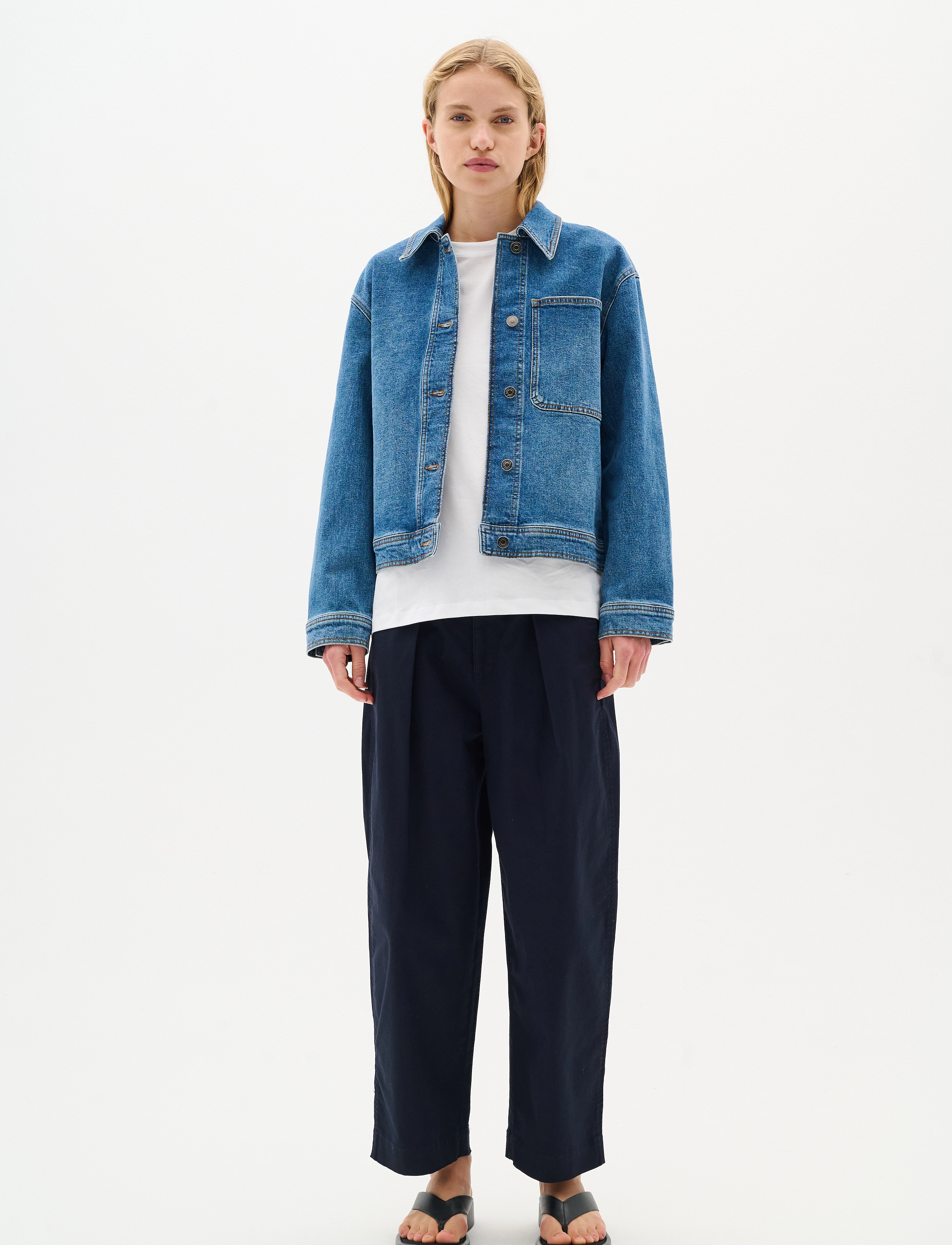 InWear - PheifferIW Jacket - frühlingsjacken - light washed denim - 3