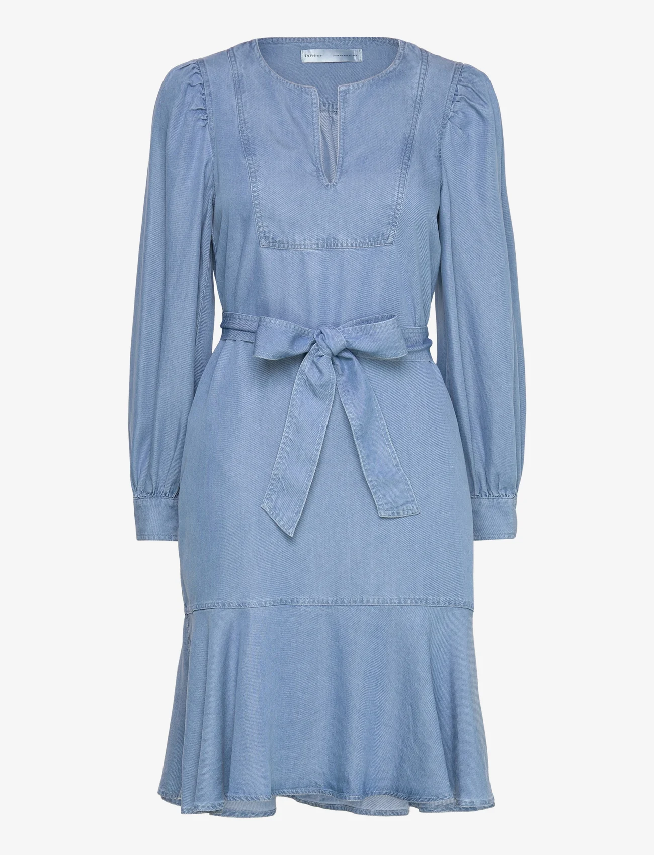 InWear - PhilipaIW Dress - farkkumekot - light blue denim - 0