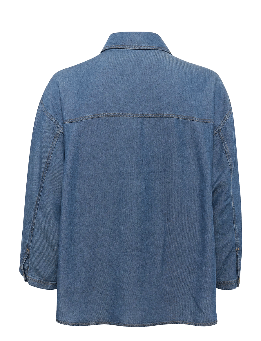 InWear - PhilipaIW Shirt - jeanshemden - medium blue - 2