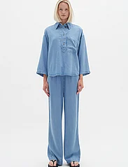 InWear - PhilipaIW Pant - wide leg trousers - light blue denim - 3
