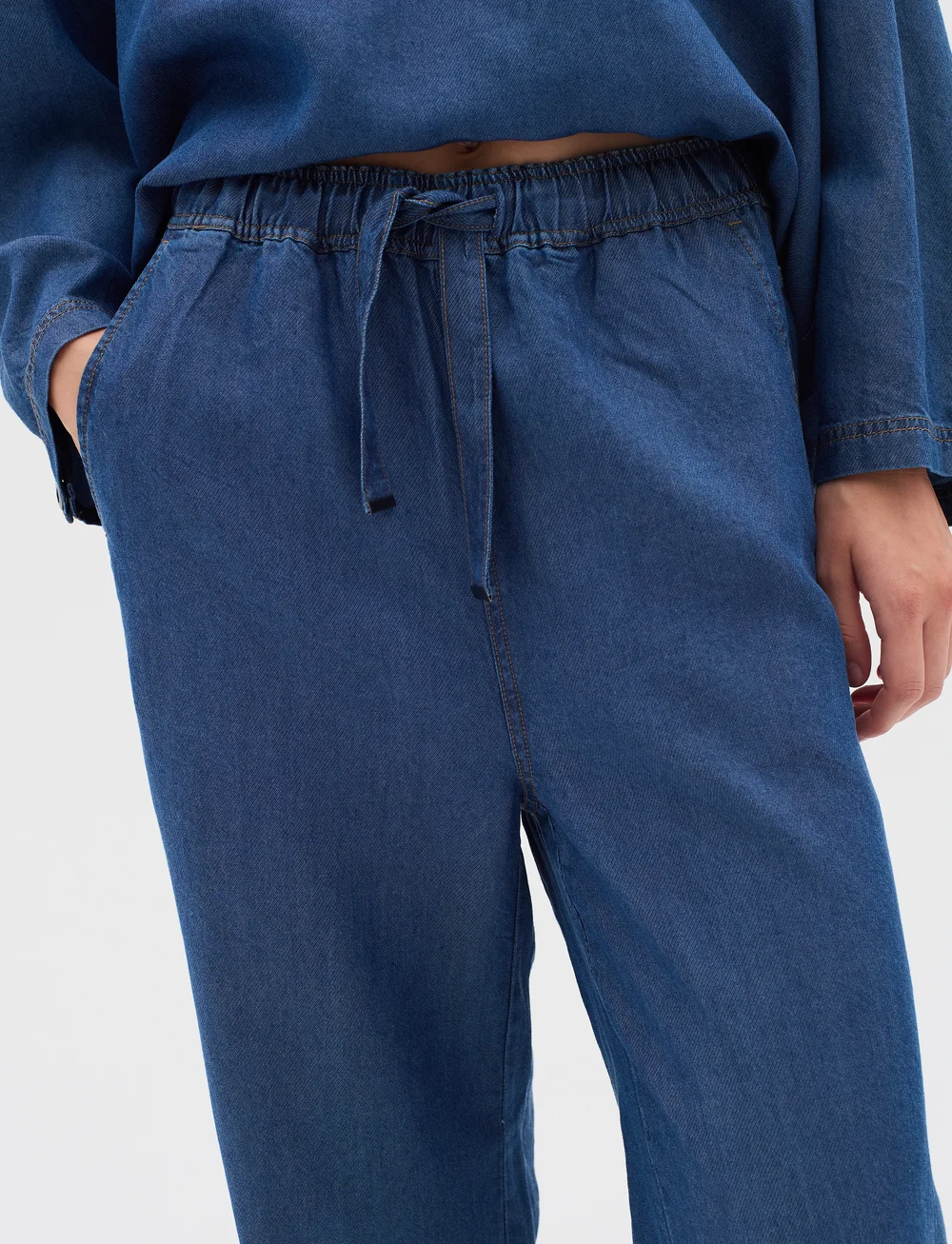InWear - PhilipaIW Pant - vida byxor - medium blue - 5