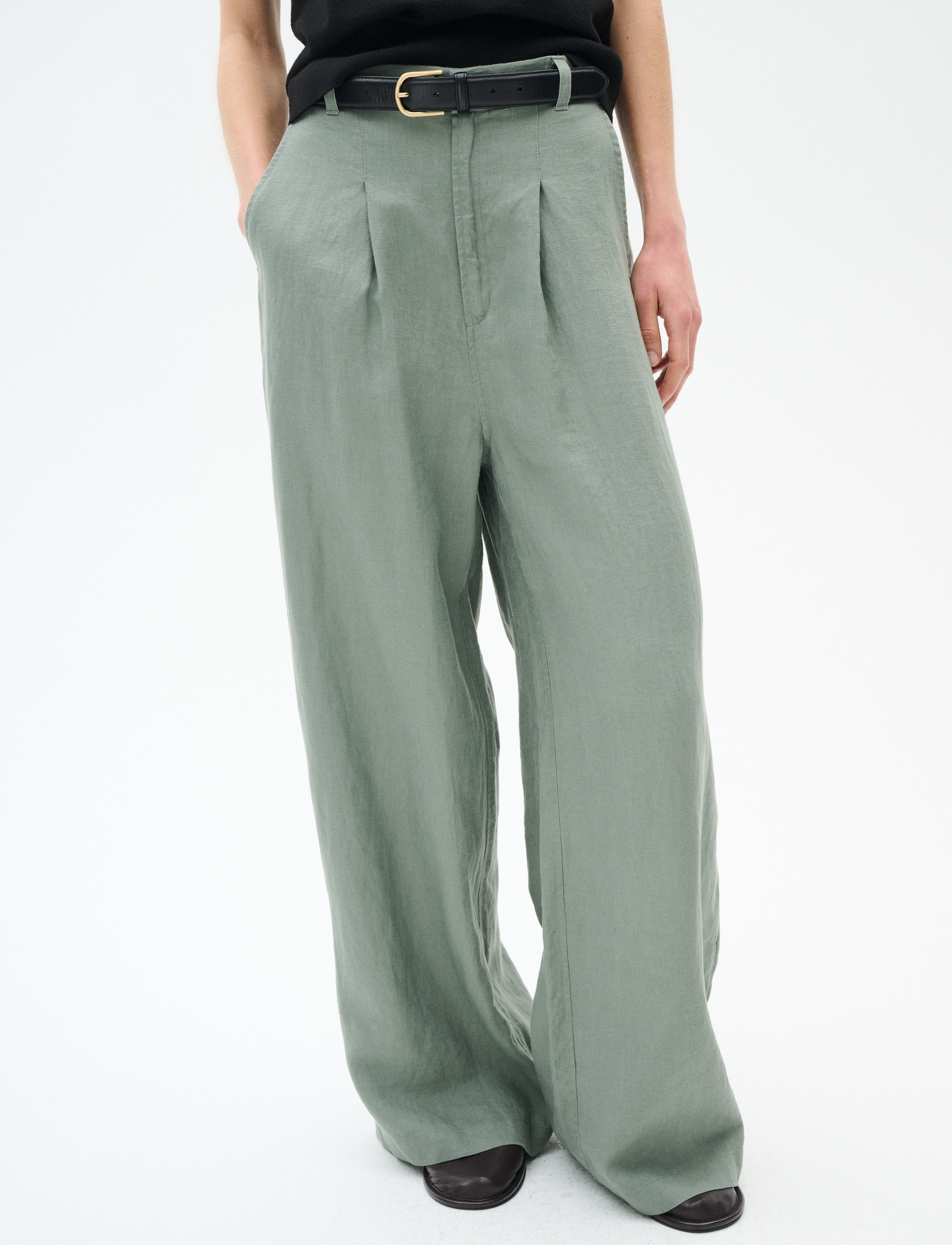 InWear PegIW Pants - Bukser - AGAVE GREEN / green