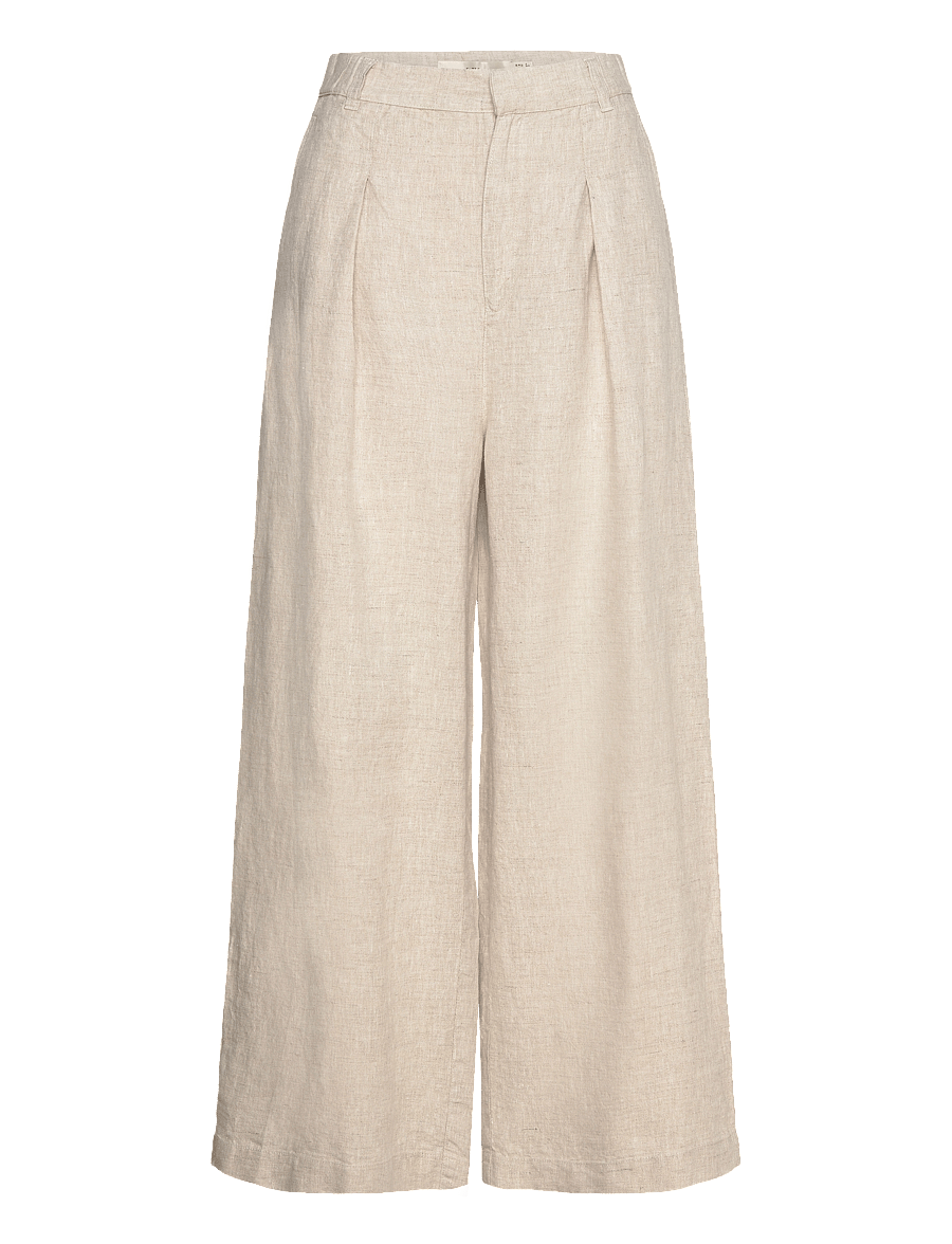 InWear - PegIW Pants - leinenhosen - haze melange - 1