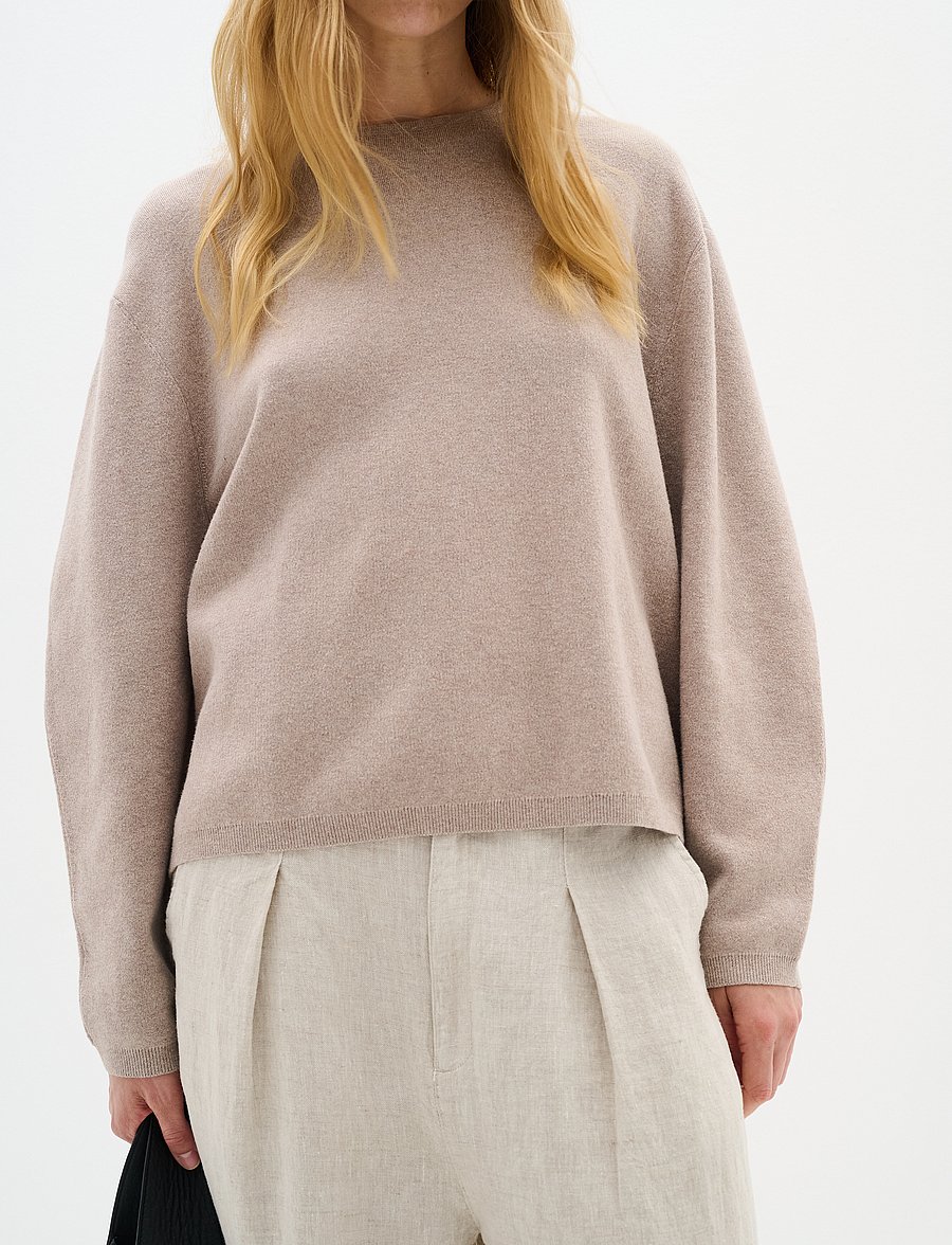 InWear - PegIW Pants - leinenhosen - haze melange - 3