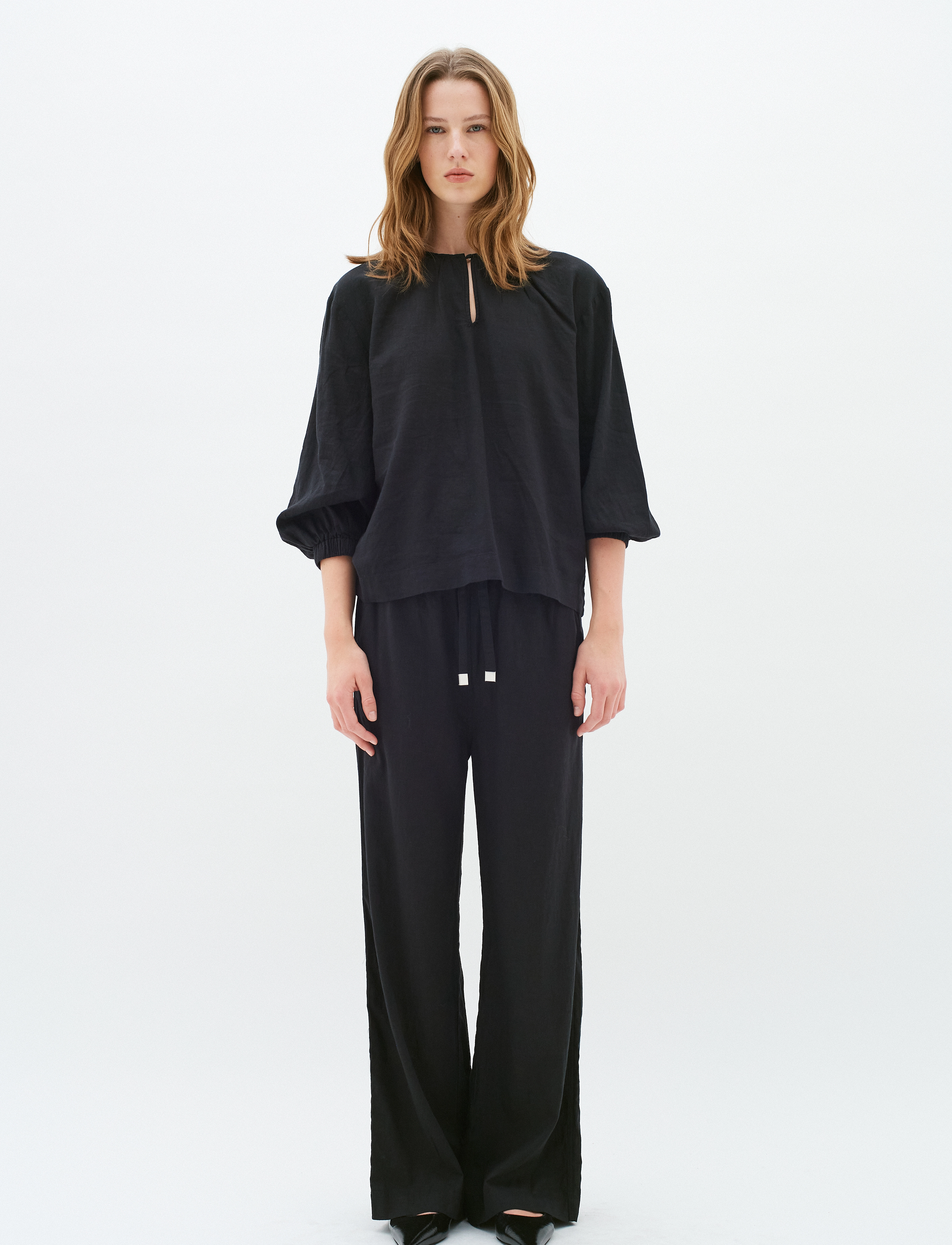 InWear - PattieIW Top - langærmede bluser - black - 3