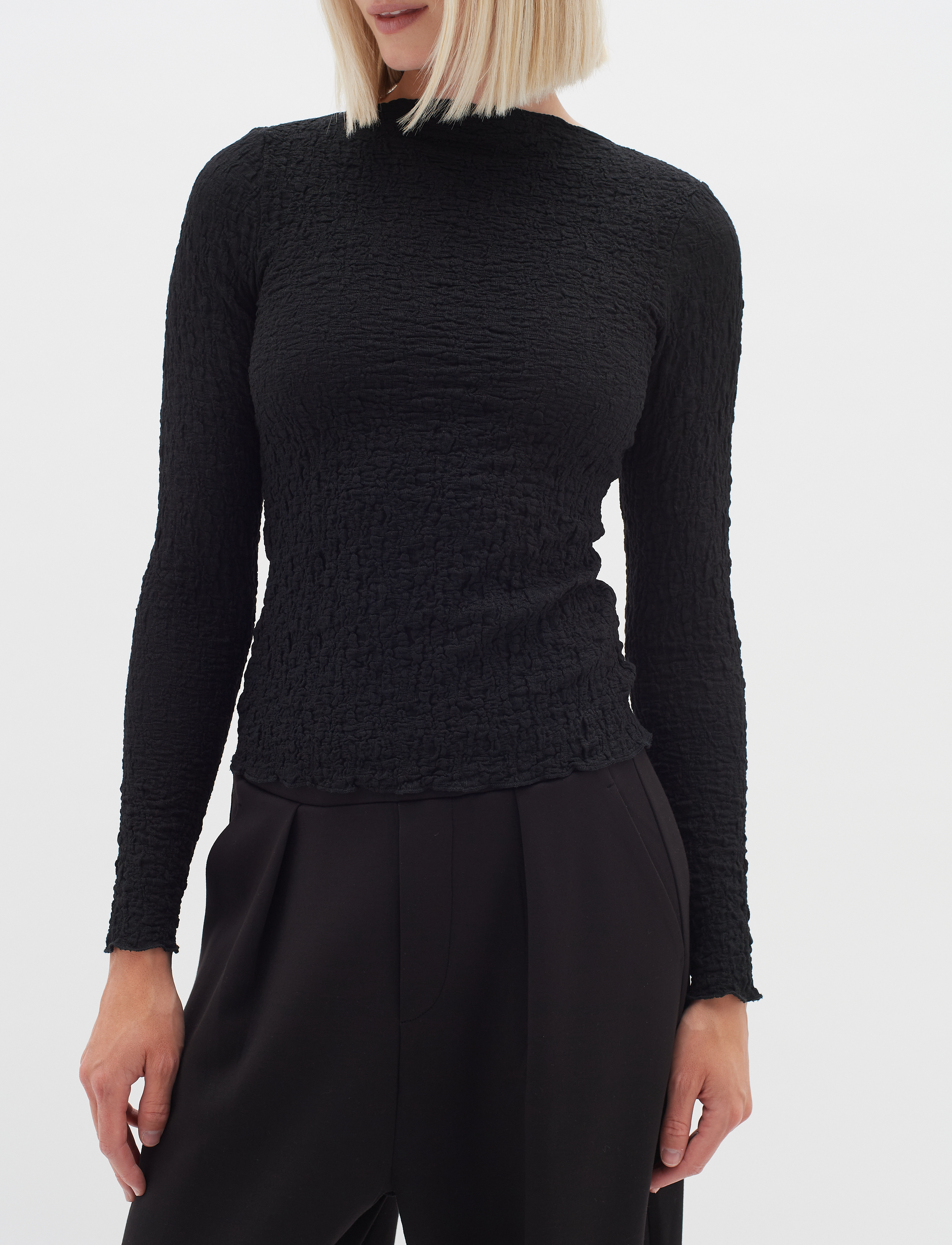 InWear - PuntaIW Tshirt - langærmede toppe - black - 4