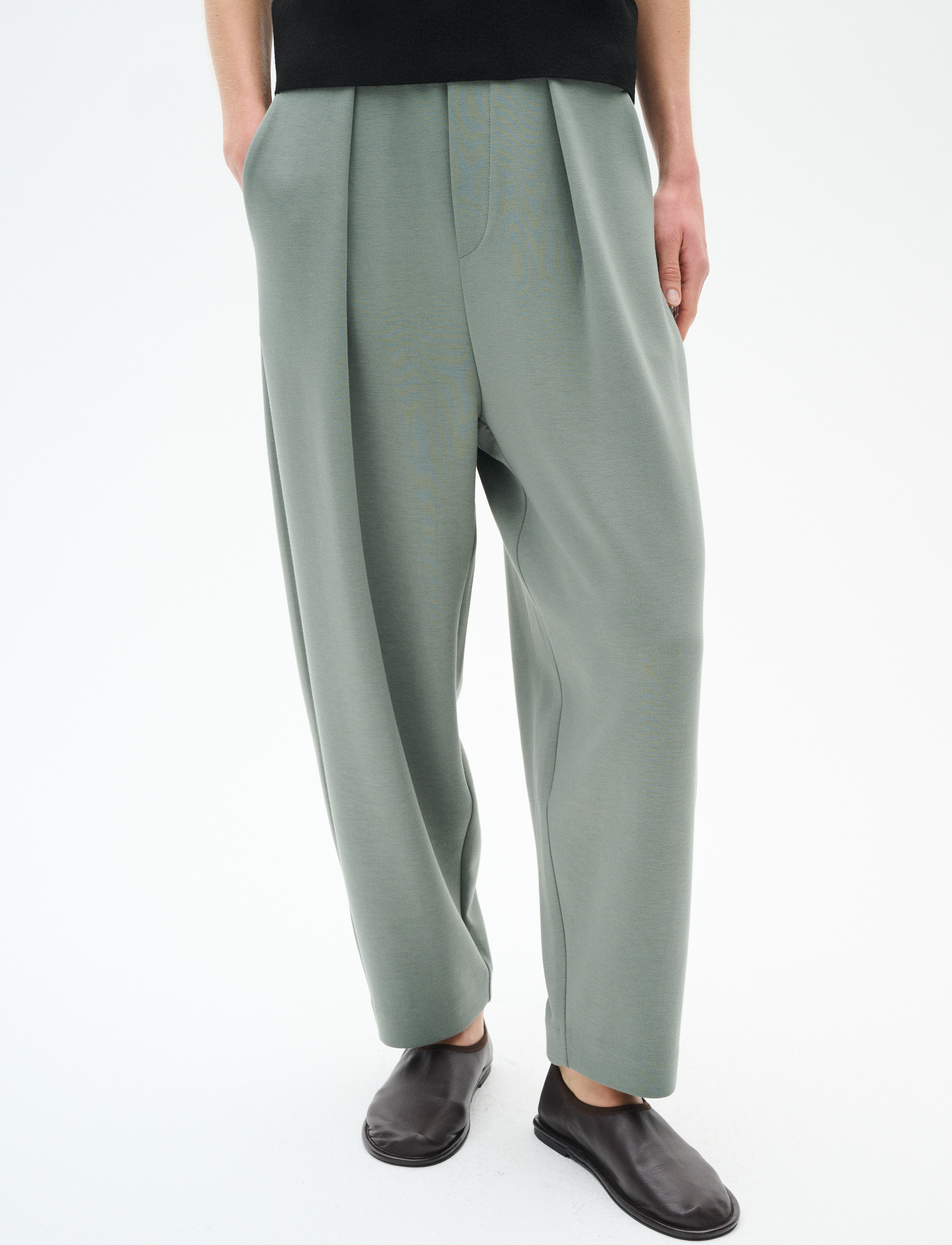 InWear PannieIW Pant - Bukser - AGAVE GREEN / green