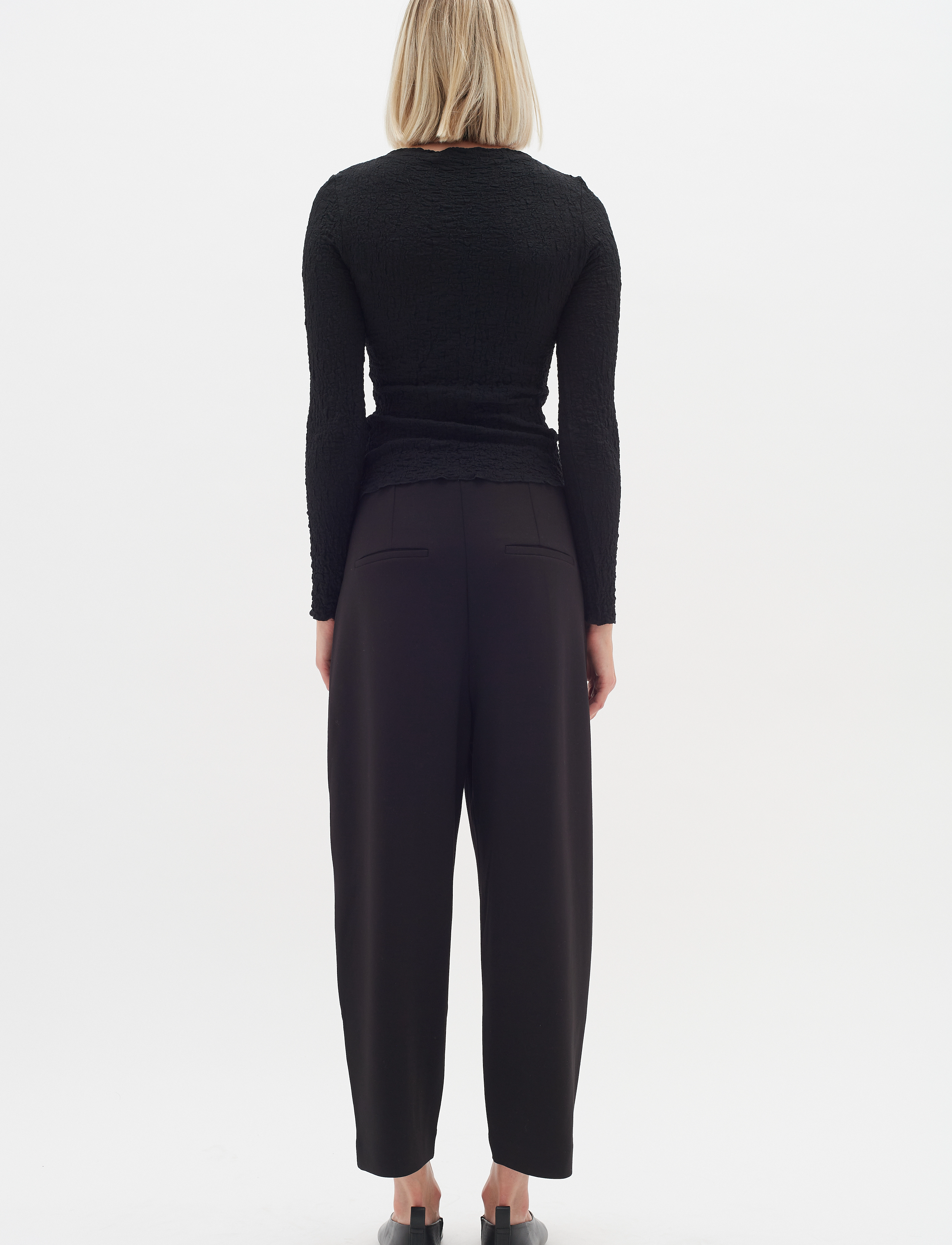 InWear - PannieIW Pant - barrelbyxor - black - 4