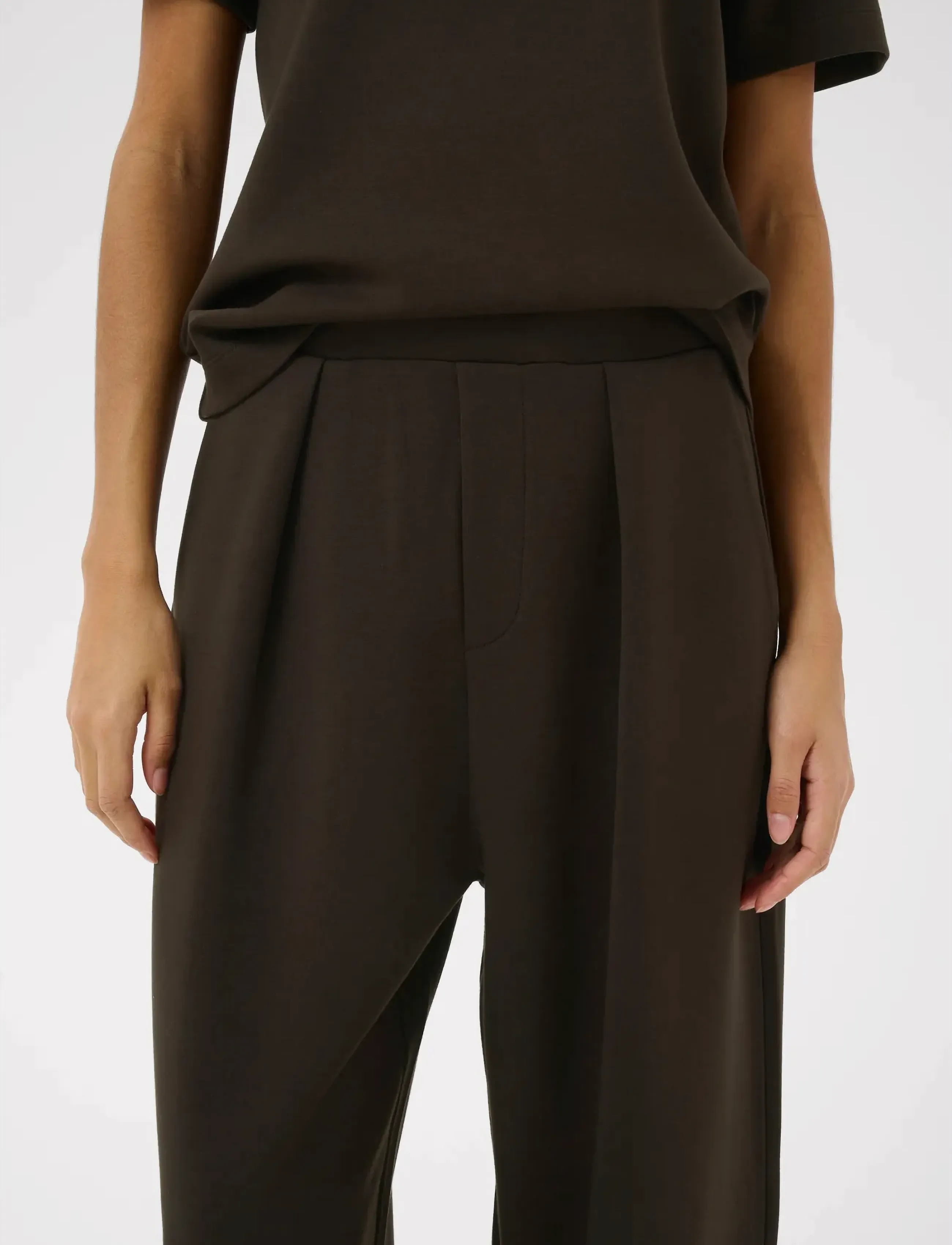 InWear - PannieIW Pant - barrel trousers - chocolate brown - 5