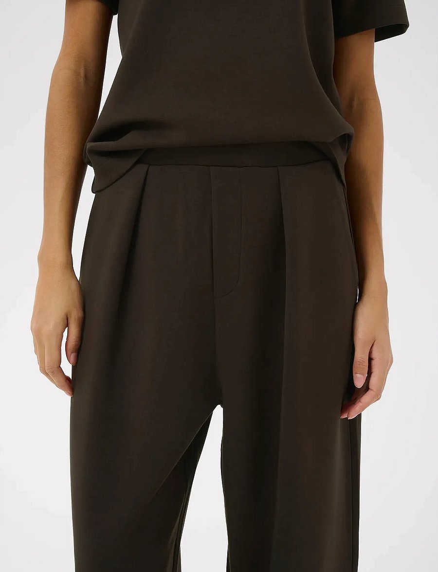 InWear - PannieIW Pant - barrel-bukser - chocolate brown - 5