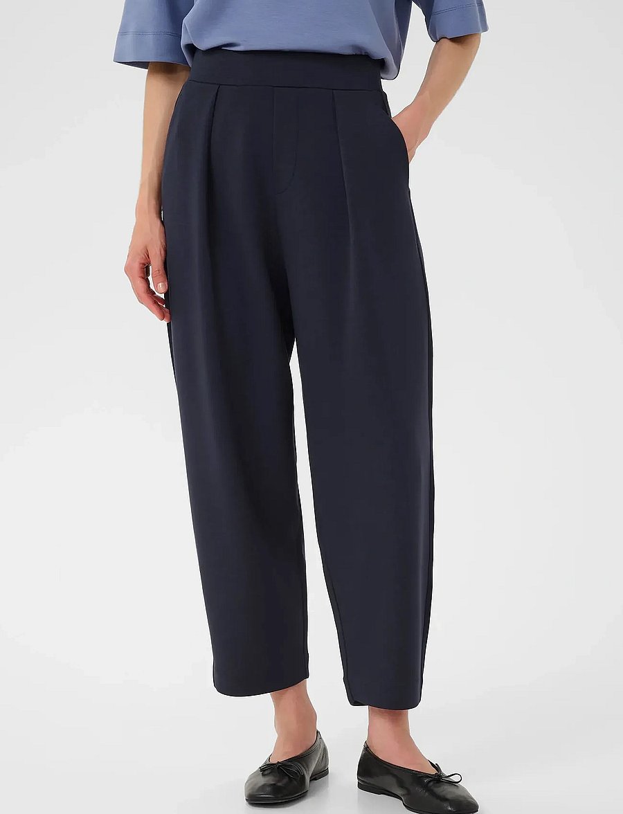 InWear - PannieIW Pant - hosen mit geradem bein - marine blue - 0