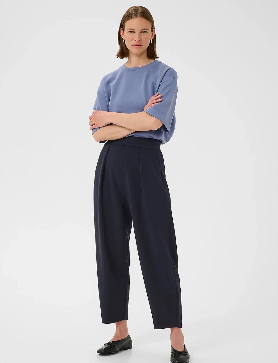 InWear - PannieIW Pant - hosen mit geradem bein - marine blue - 3