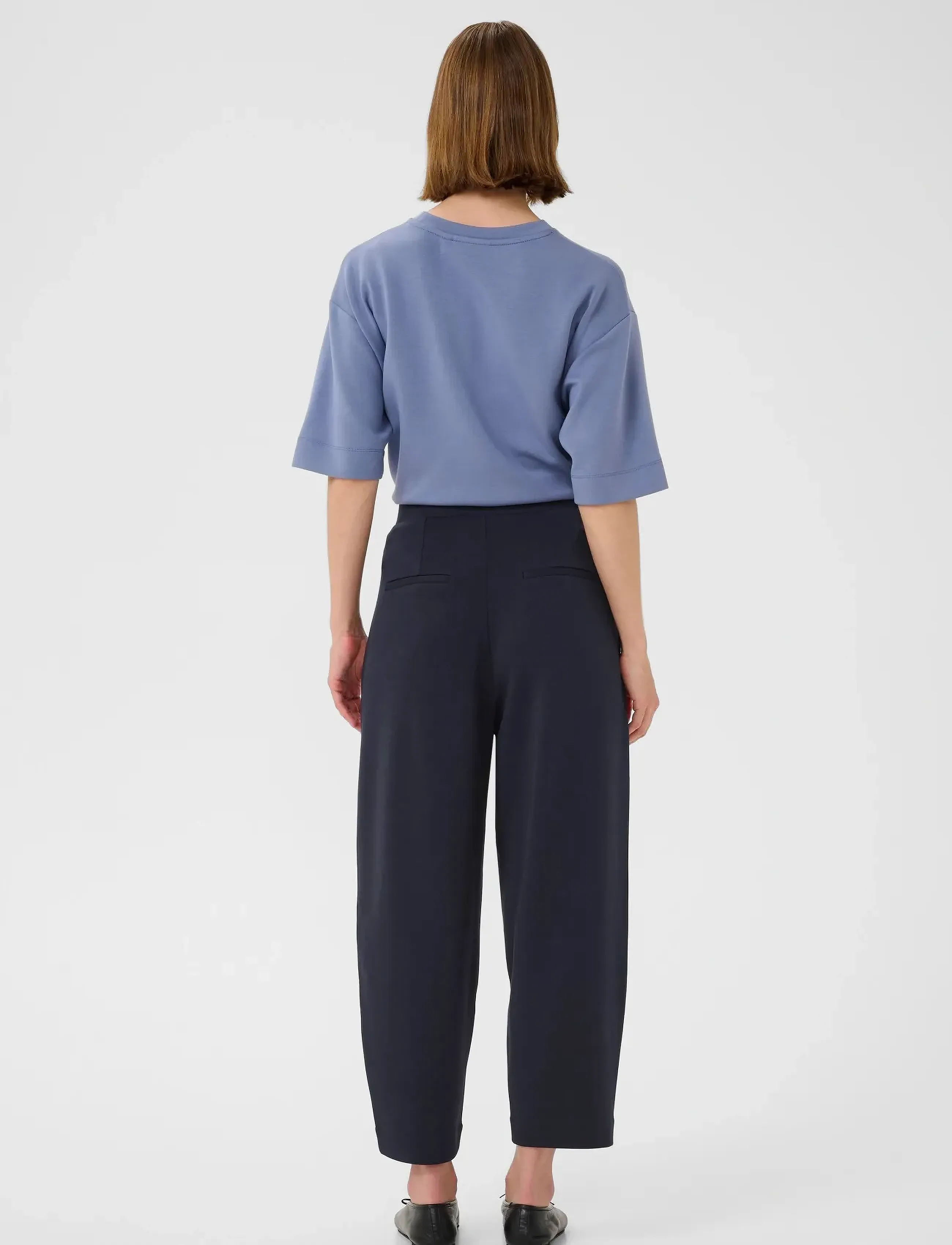 InWear - PannieIW Pant - barrel trousers - marine blue - 4