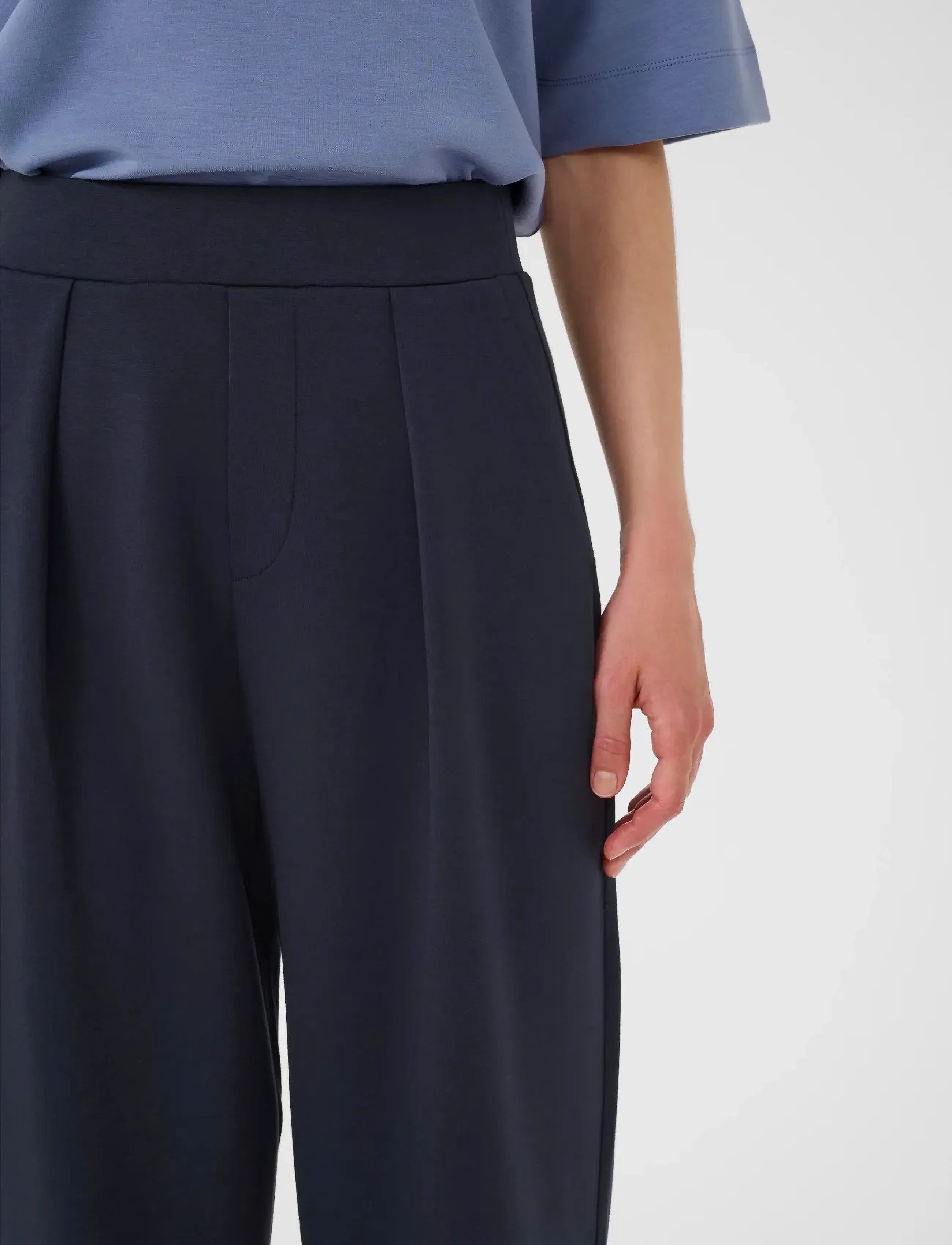 InWear - PannieIW Pant - barrel trousers - marine blue - 5