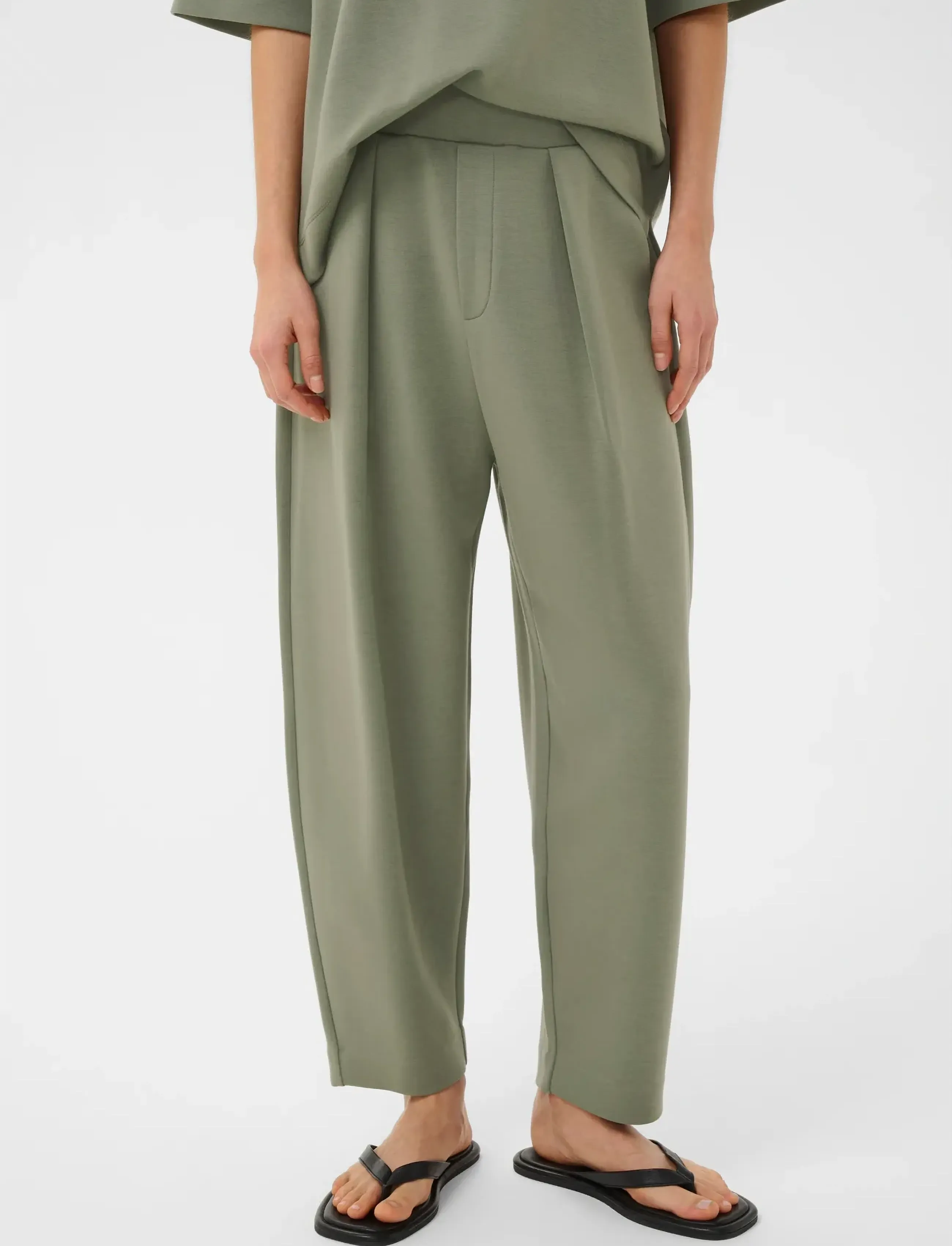 InWear PannieIW Pant - Kläder - MULLED BASIL / khaki/green