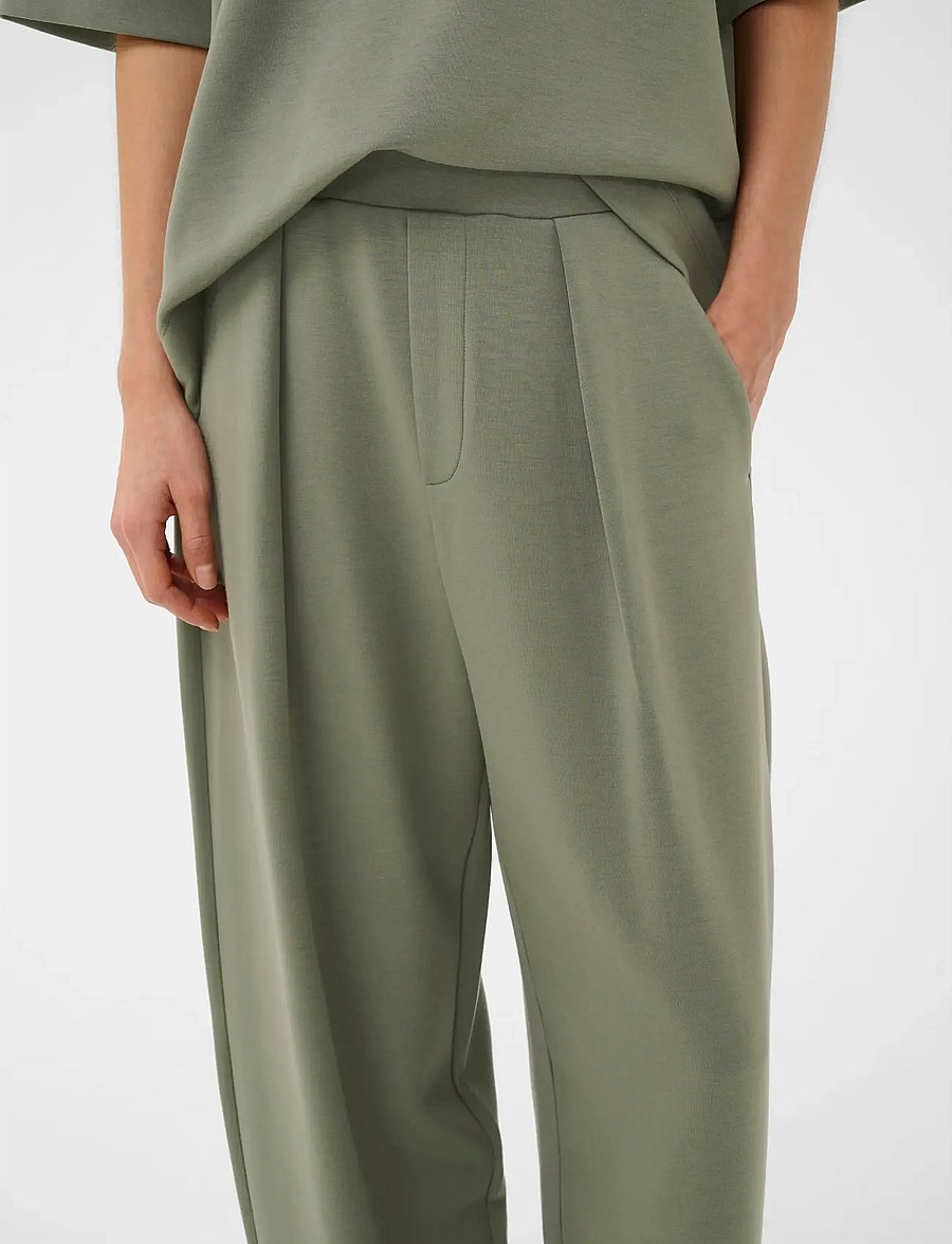 InWear - PannieIW Pant - hosen mit geradem bein - mulled basil - 5