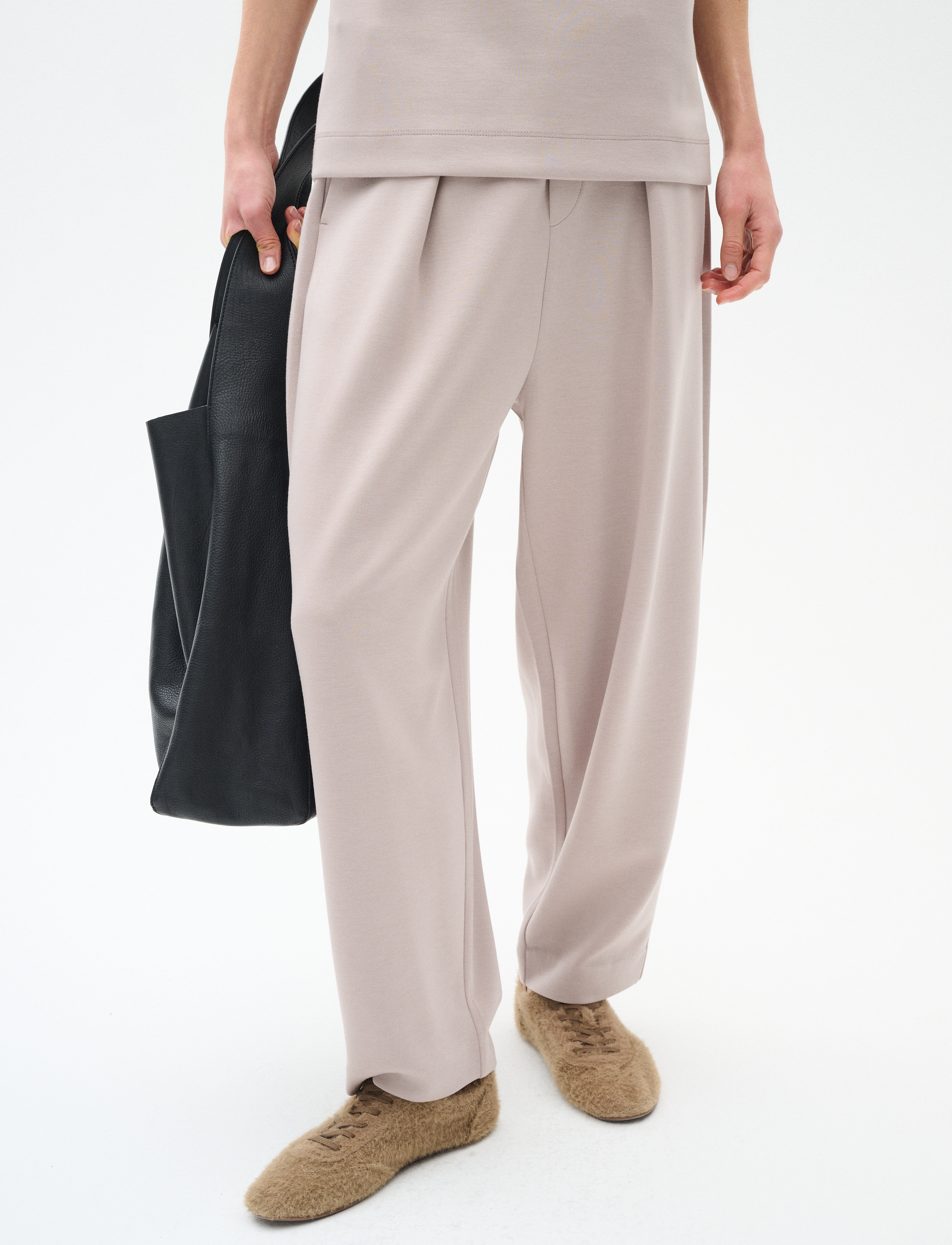 InWear PannieIW Pant - Transitional Layering - STONE / beige