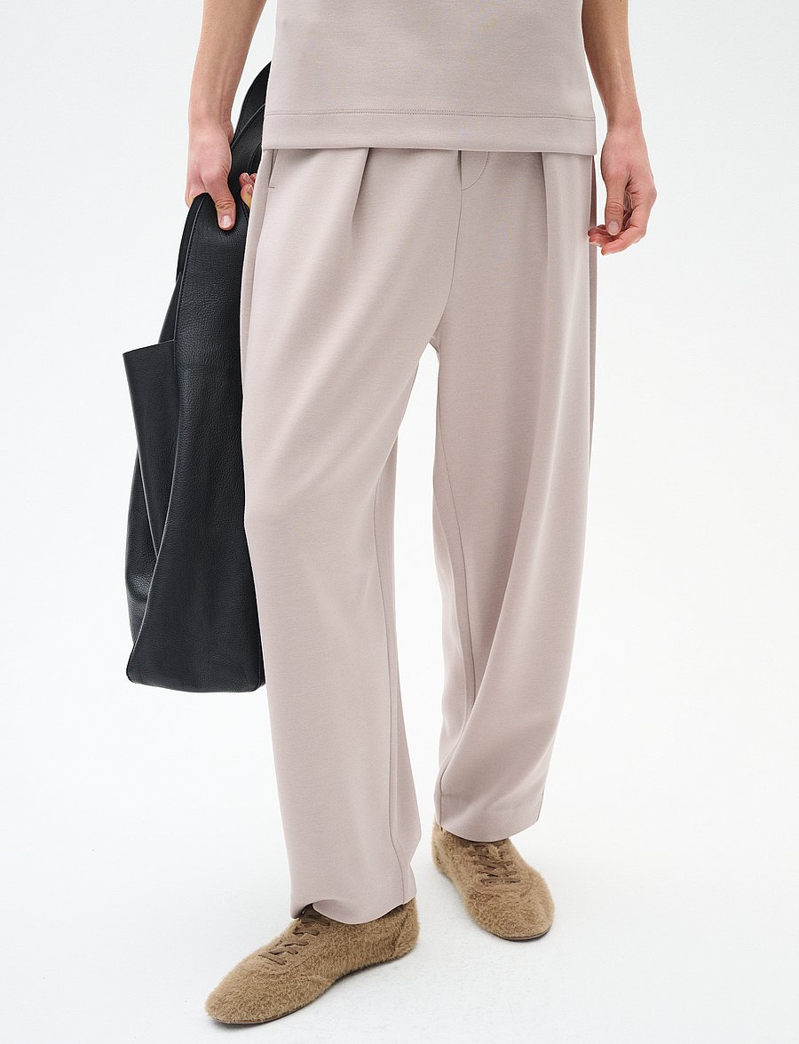 InWear - PannieIW Pant - hosen mit geradem bein - stone - 0