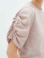 InWear - PayanaIW woven trim Tshirt - t-shirt & tops - dusty blush - 6