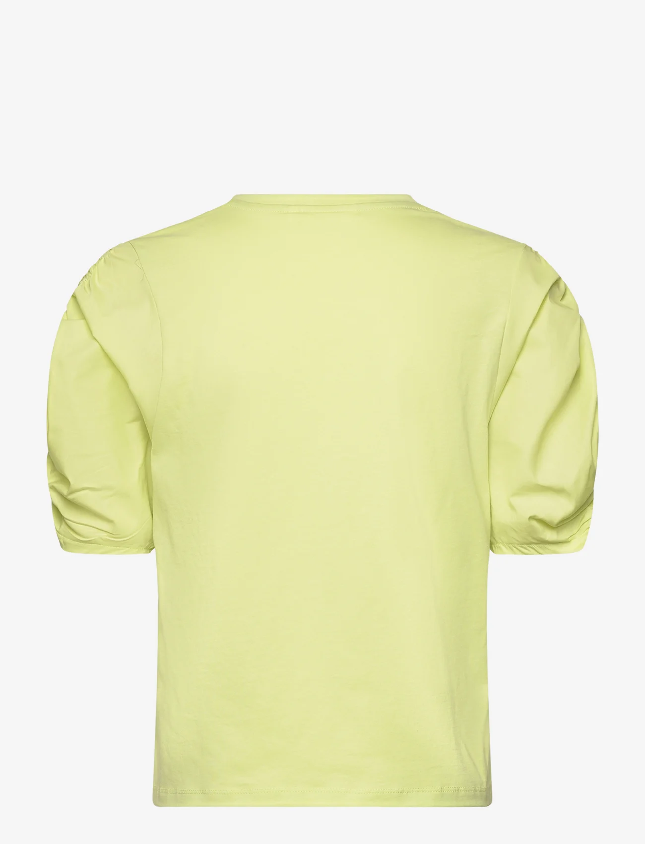 InWear - PayanaIW woven trim Tshirt - laveste priser - lime sorbet - 1
