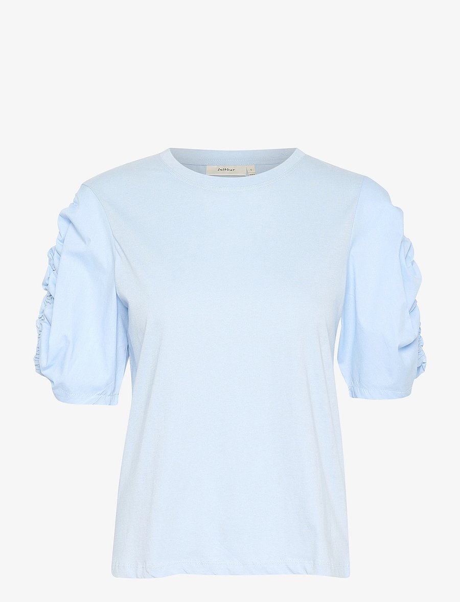 InWear - PayanaIW woven trim Tshirt - t-shirts - windsurfer - 1
