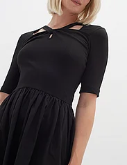 InWear - PukIW Dress - stickade klänningar - black - 6