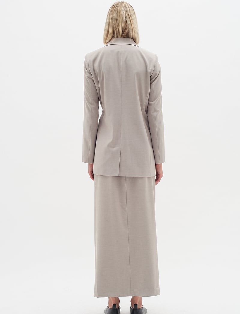 InWear - ZaiIW Skirt - midi nederdele - clay melange - 4