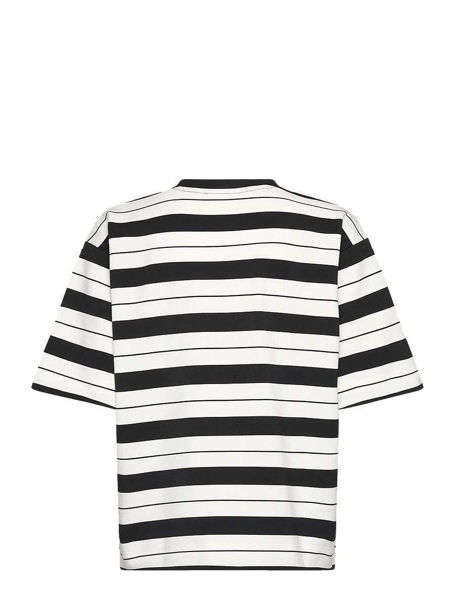 InWear - PannieIW Oversize Tshirt - t-shirts - whisper w/b large stripes - 2