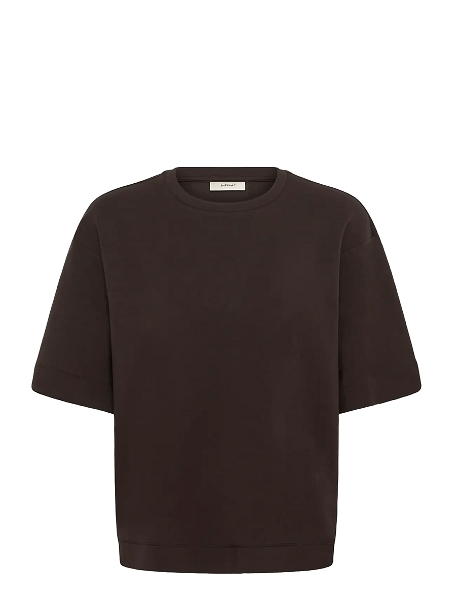 InWear - PannieIW Oversize Tshirt - t-shirts - chocolate brown - 0