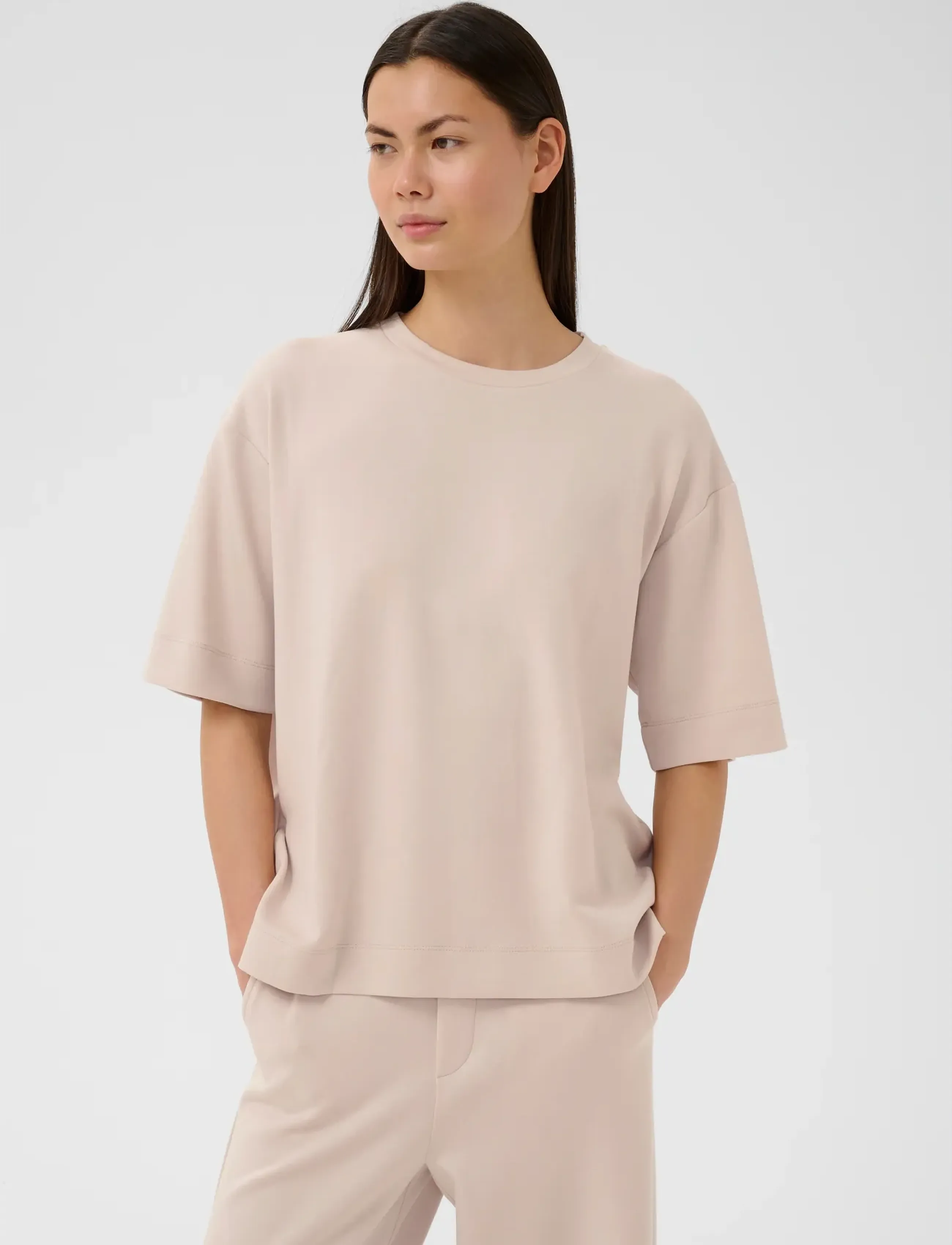 InWear PannieIW Oversize Tshirt - T-shirts - HAZE / pink/rose