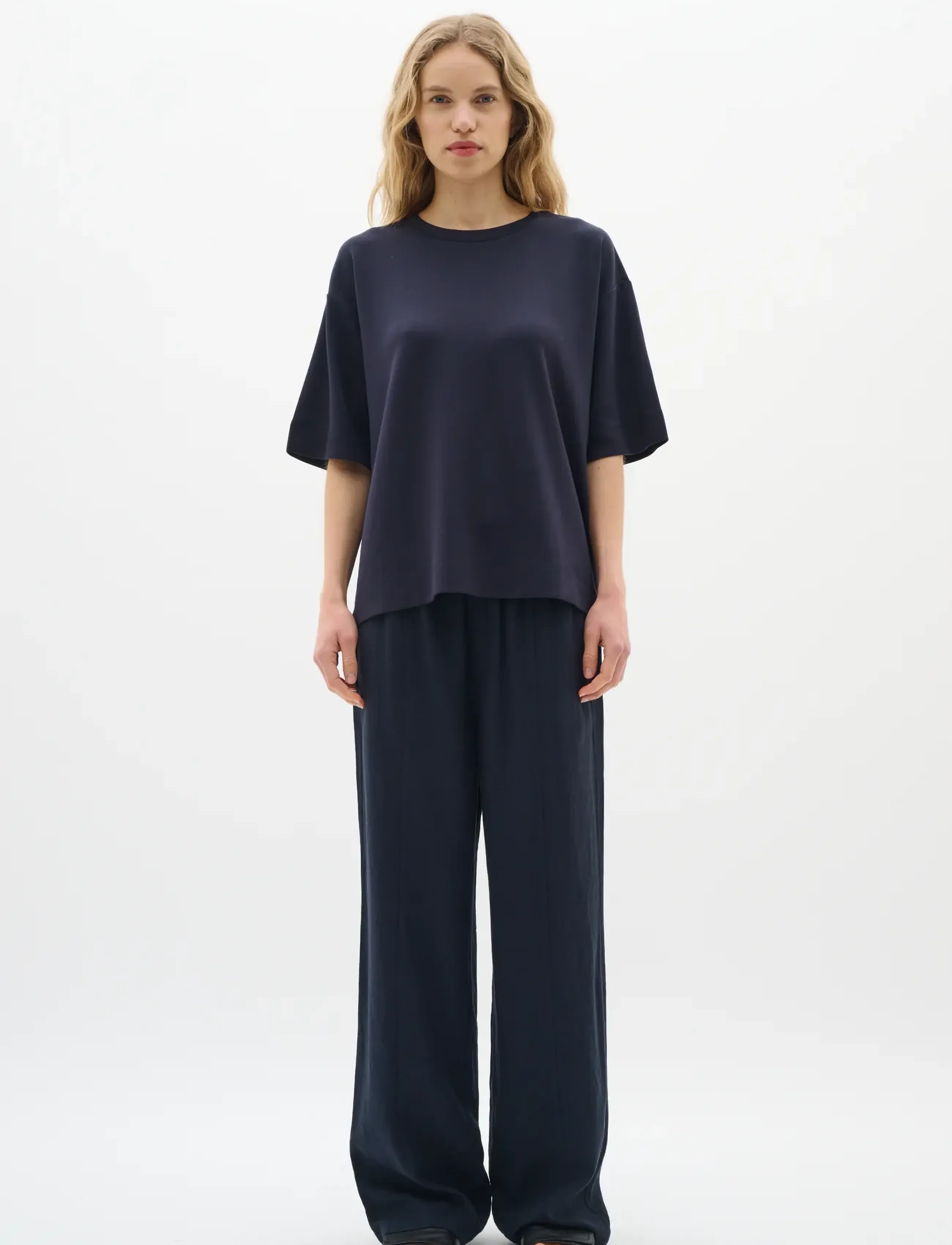 InWear - PannieIW Oversize Tshirt - t-shirts - marine blue - 3