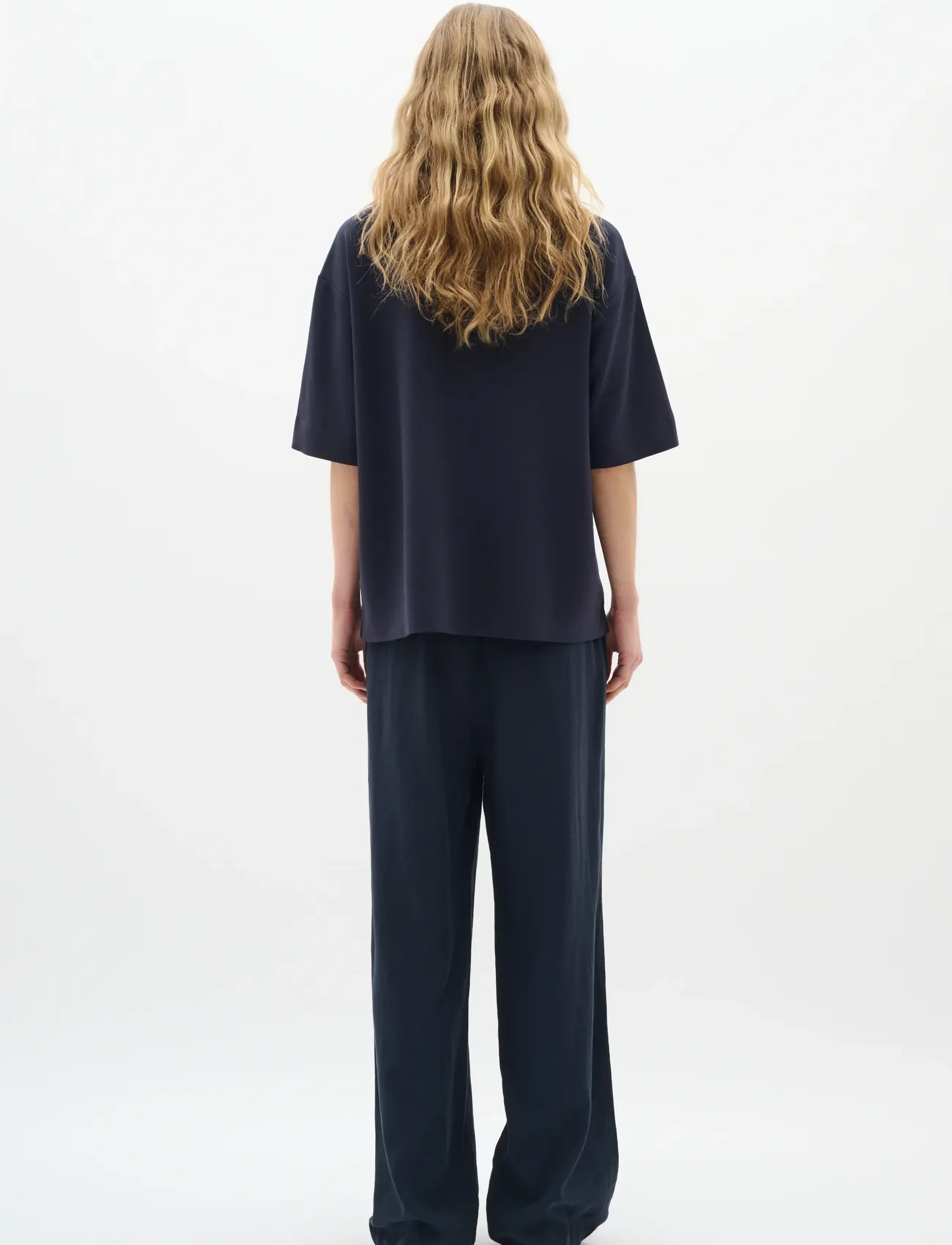InWear - PannieIW Oversize Tshirt - t-shirts - marine blue - 4