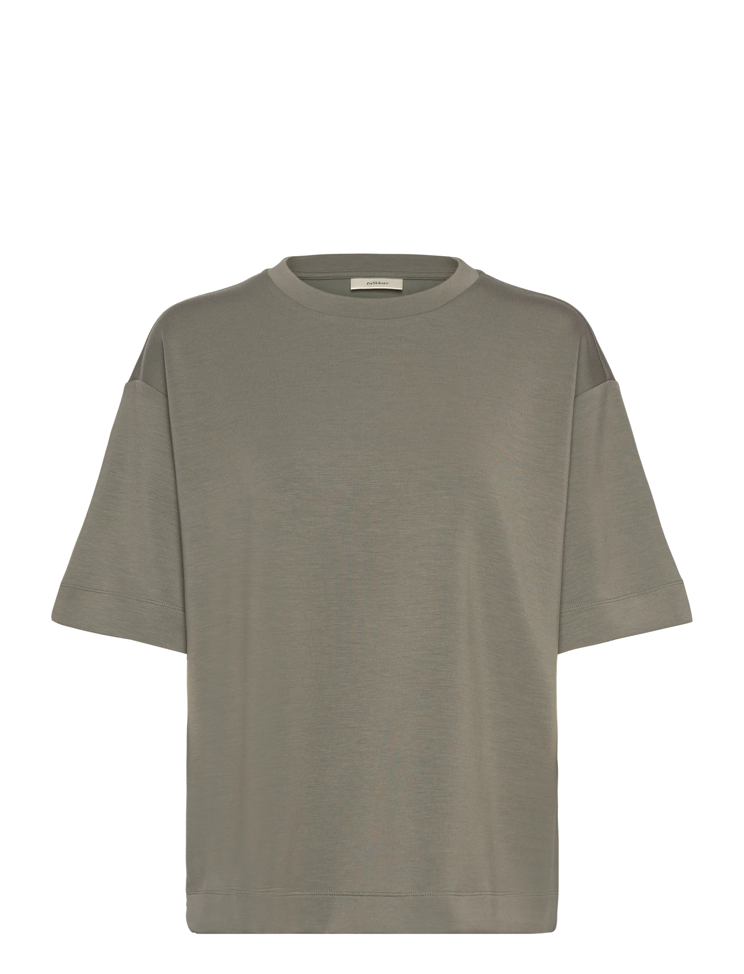 PannieIW Oversize Tshirt - MULLED BASIL