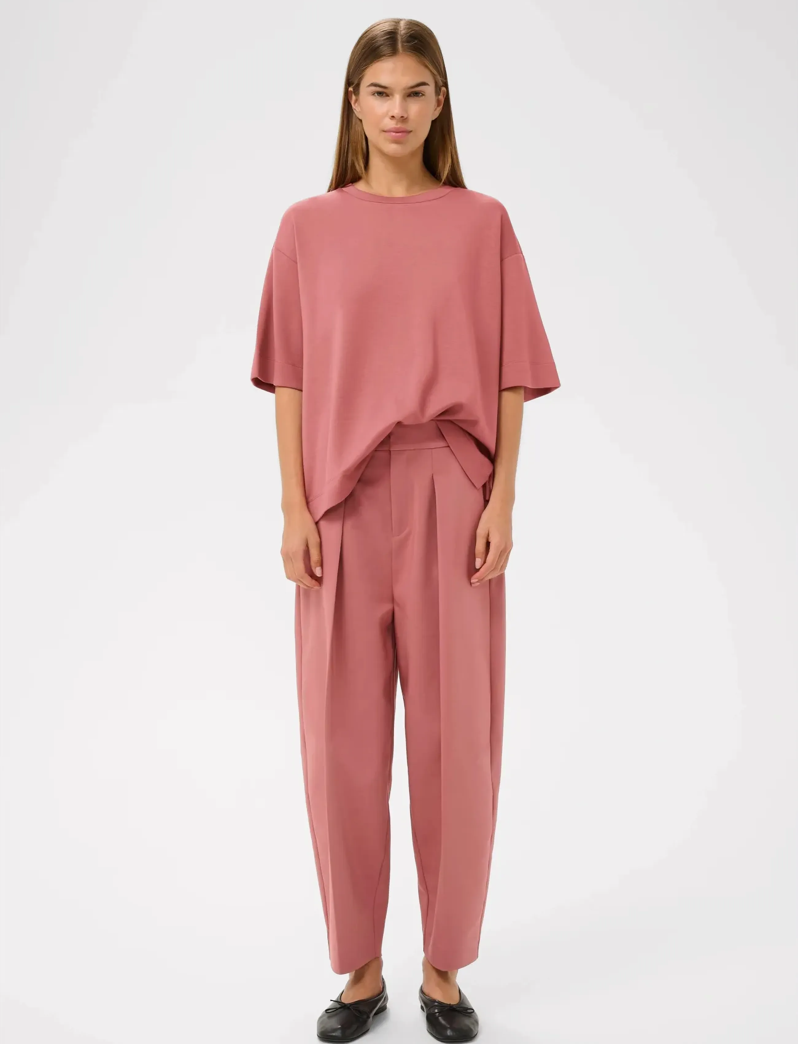 InWear - PannieIW Oversize Tshirt - t-särgid - withered rose - 3
