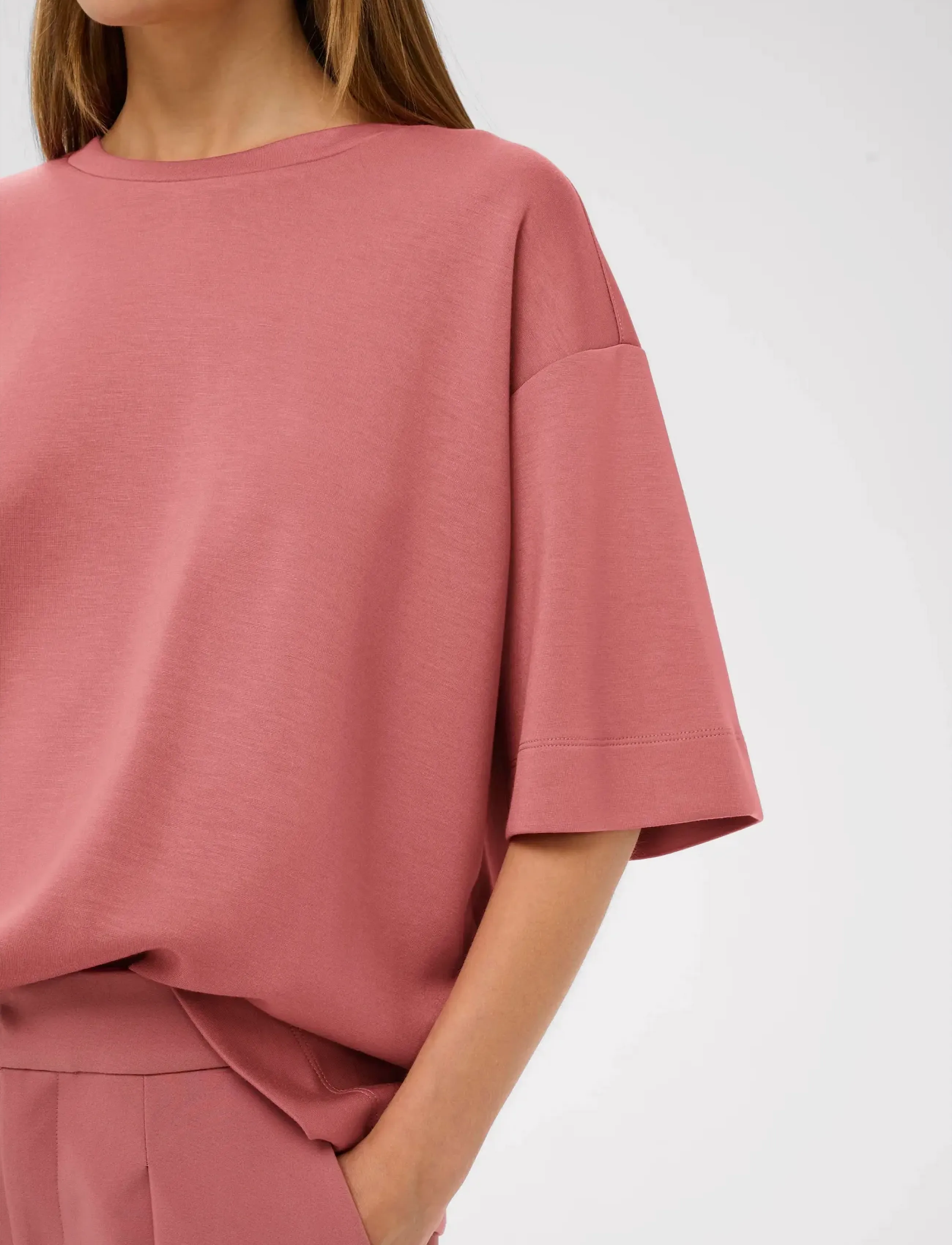 InWear - PannieIW Oversize Tshirt - t-särgid - withered rose - 4