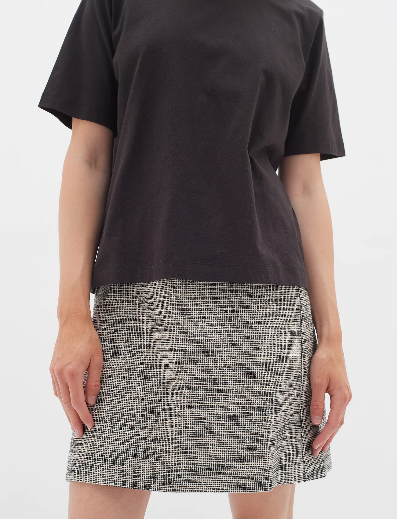 InWear - ZaccaiIW Skirt - short skirts - black / white - 0