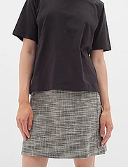 InWear - ZaccaiIW Skirt - korte nederdele - black / white - 2