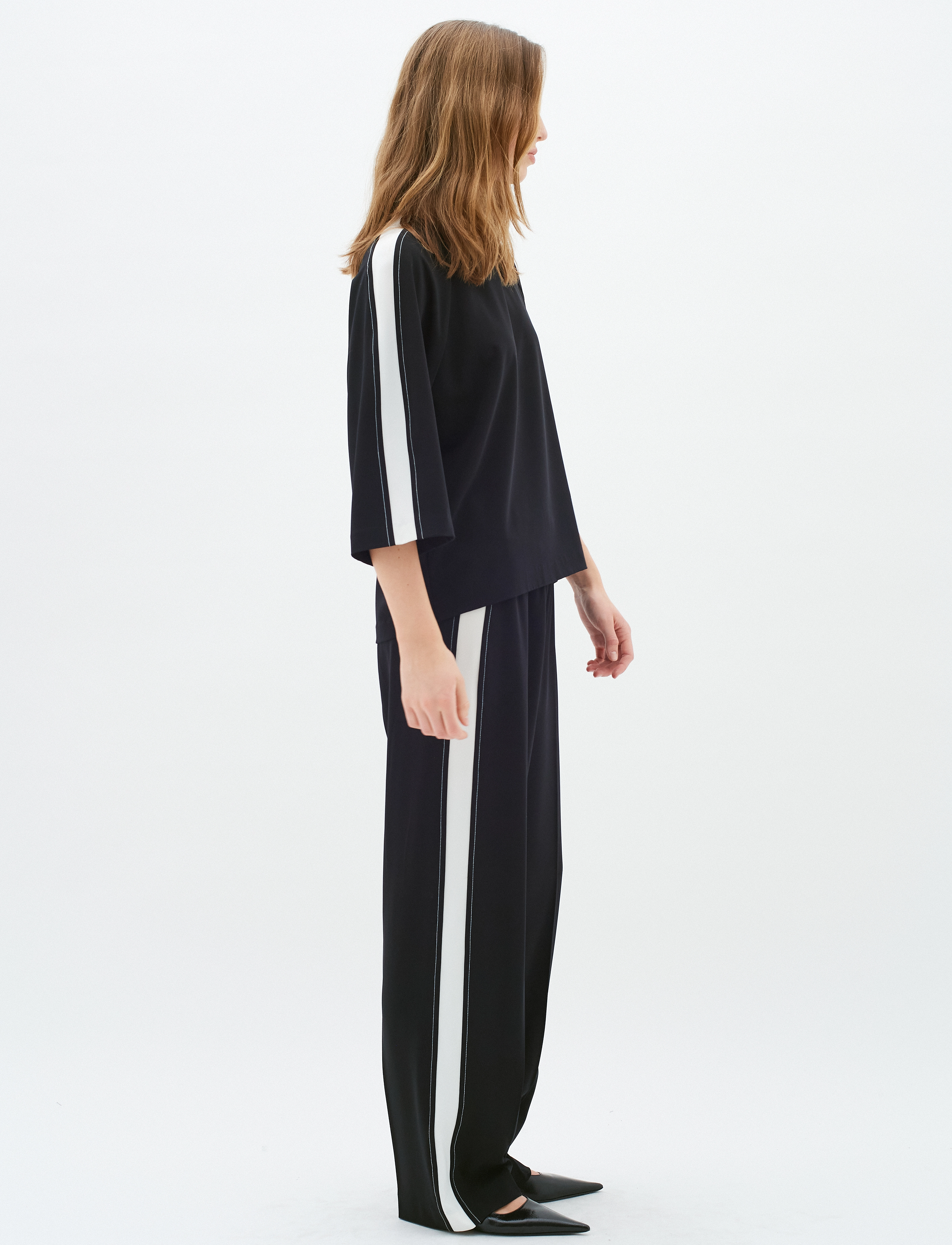 InWear - ZadianIW Pants - bukser med brede ben - black - 5