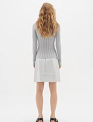 InWear - ZazaIW Skirt - short skirts - silver - 3