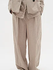 InWear - ZazieIW Wide Pant - linen trousers - clay - 2