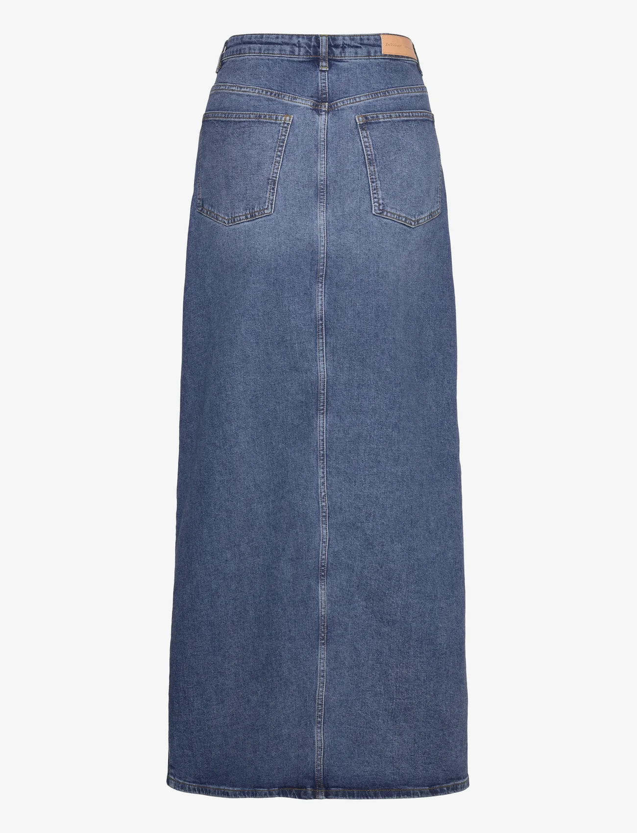 InWear - PheifferIW Long Skirt - denimnederdele - medium blue - 1