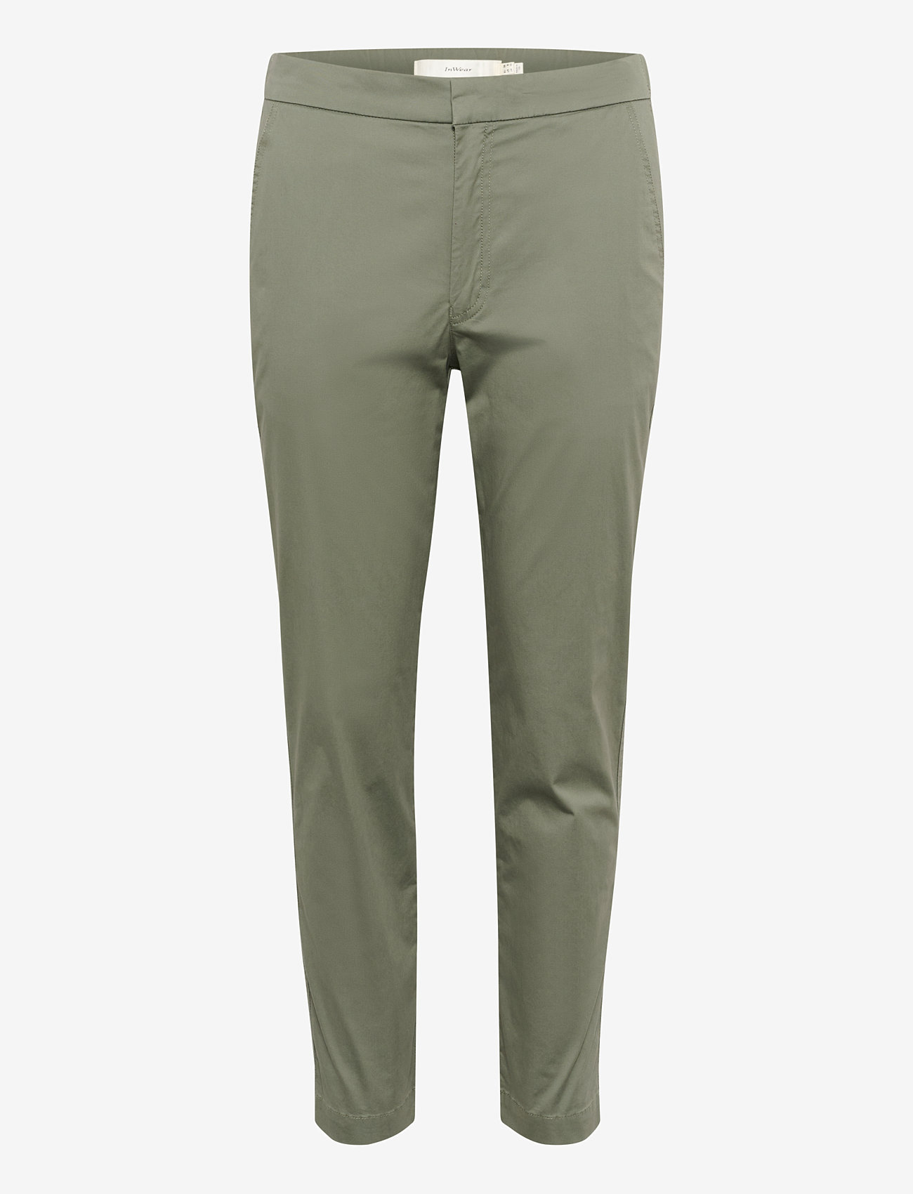 InWear - AnnaleeIW Long Pant - chinos - agave green - 0